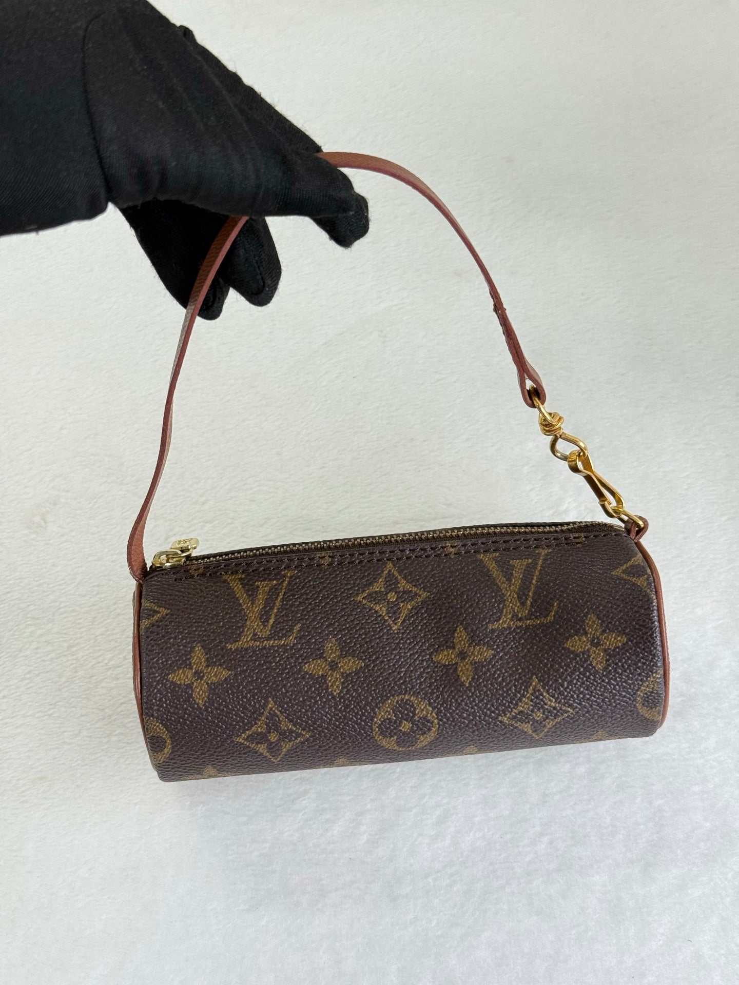 LOUIS VUITTON Monogram Papillon30 with pouch