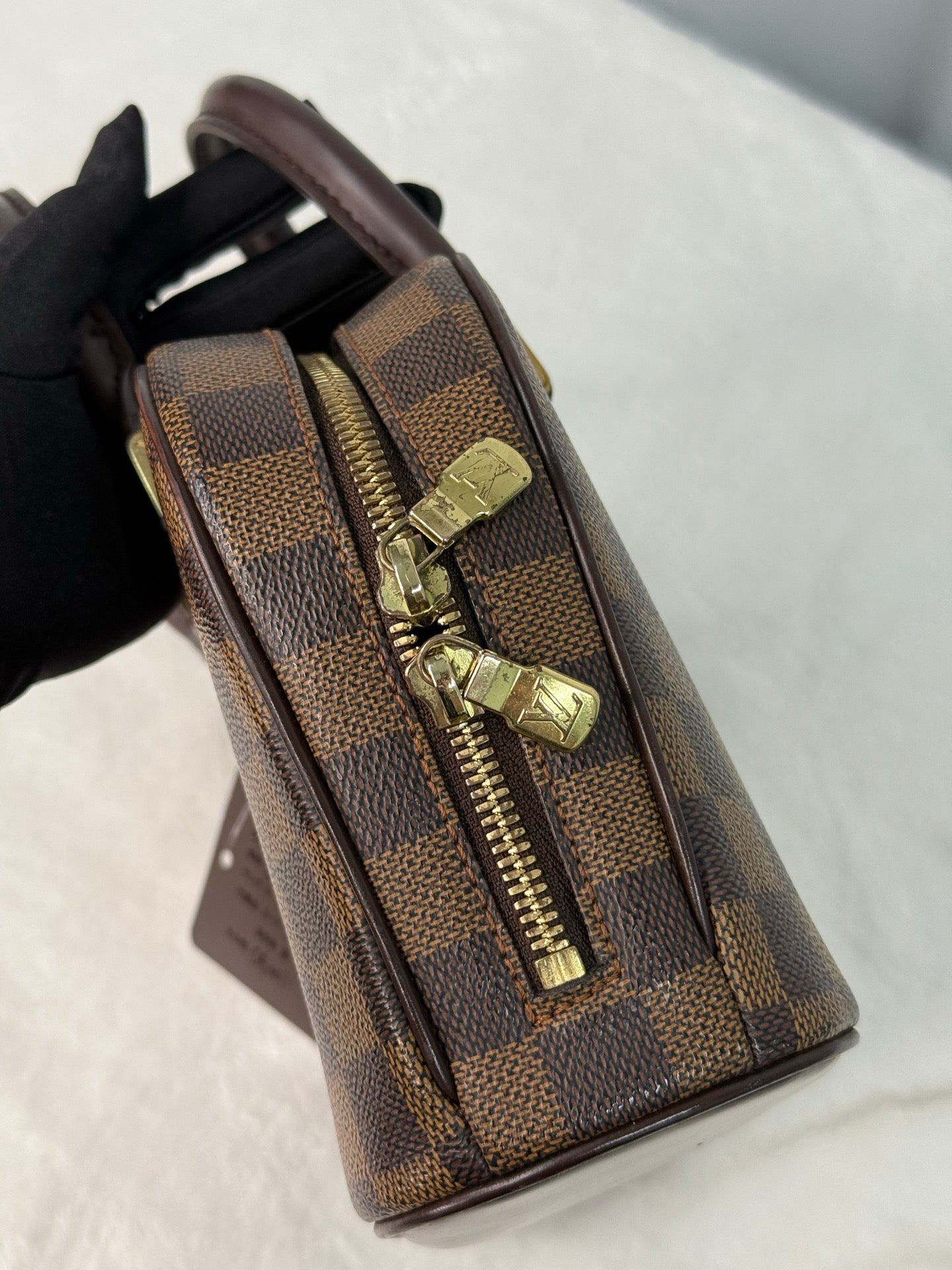 LOUIS VUITTON Damier Ebene Sarria Mini Pre-Loved