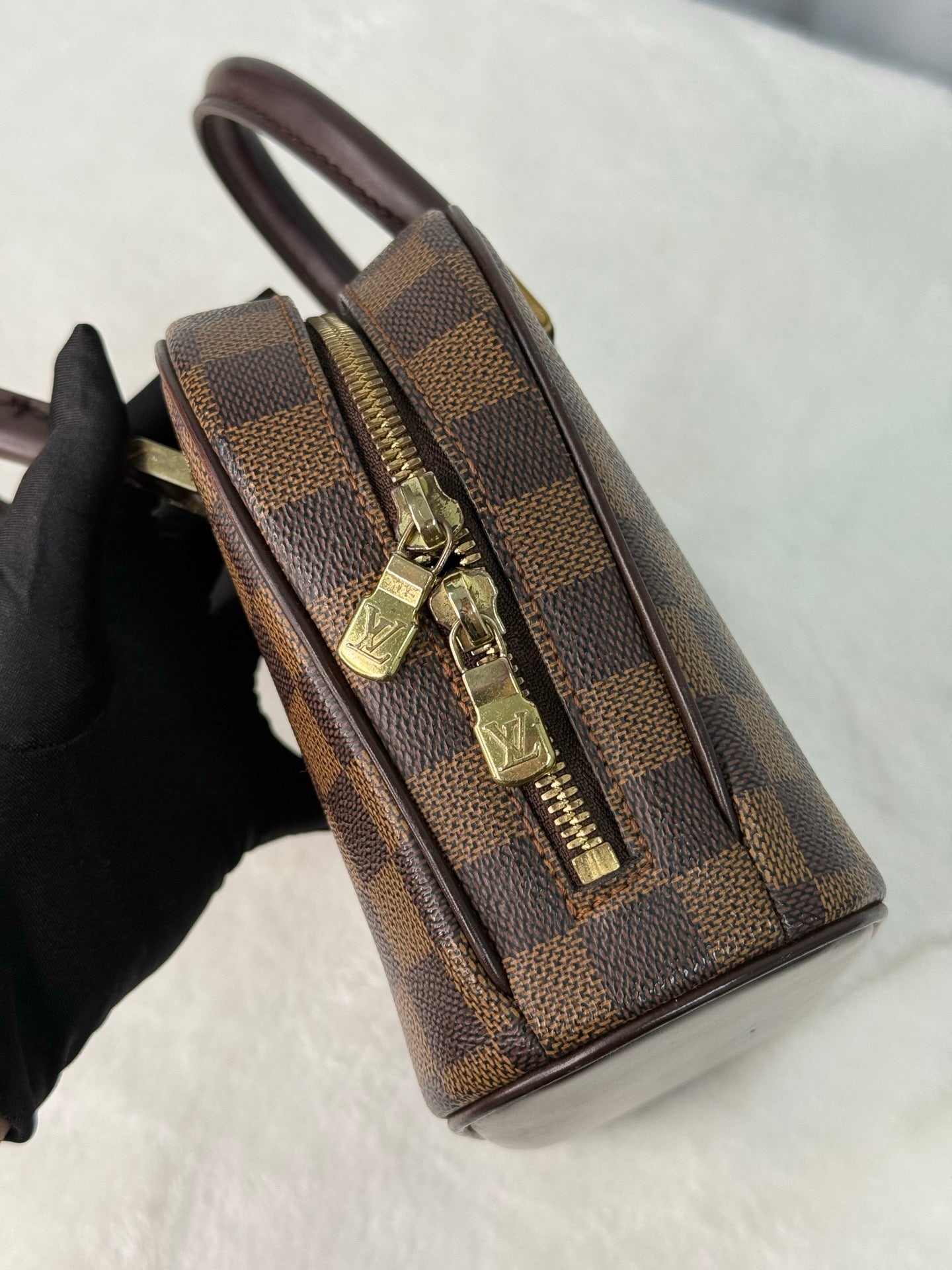 LOUIS VUITTON Damier Ebene Sarria Mini Pre-Loved
