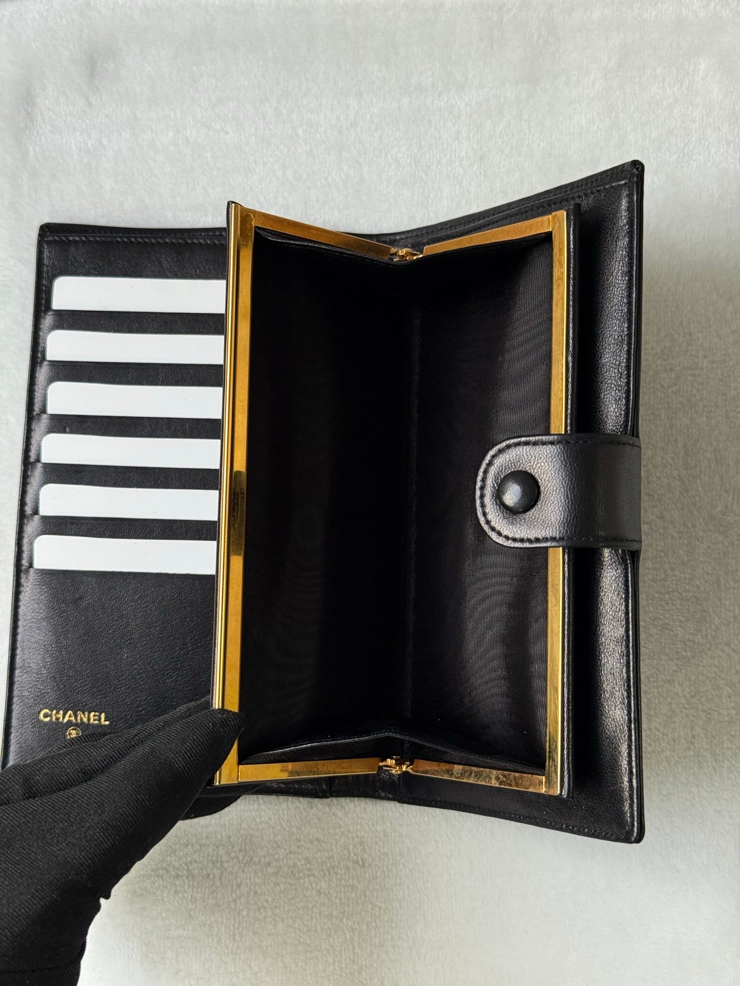 CHANEL Lamb Skin Wallet
