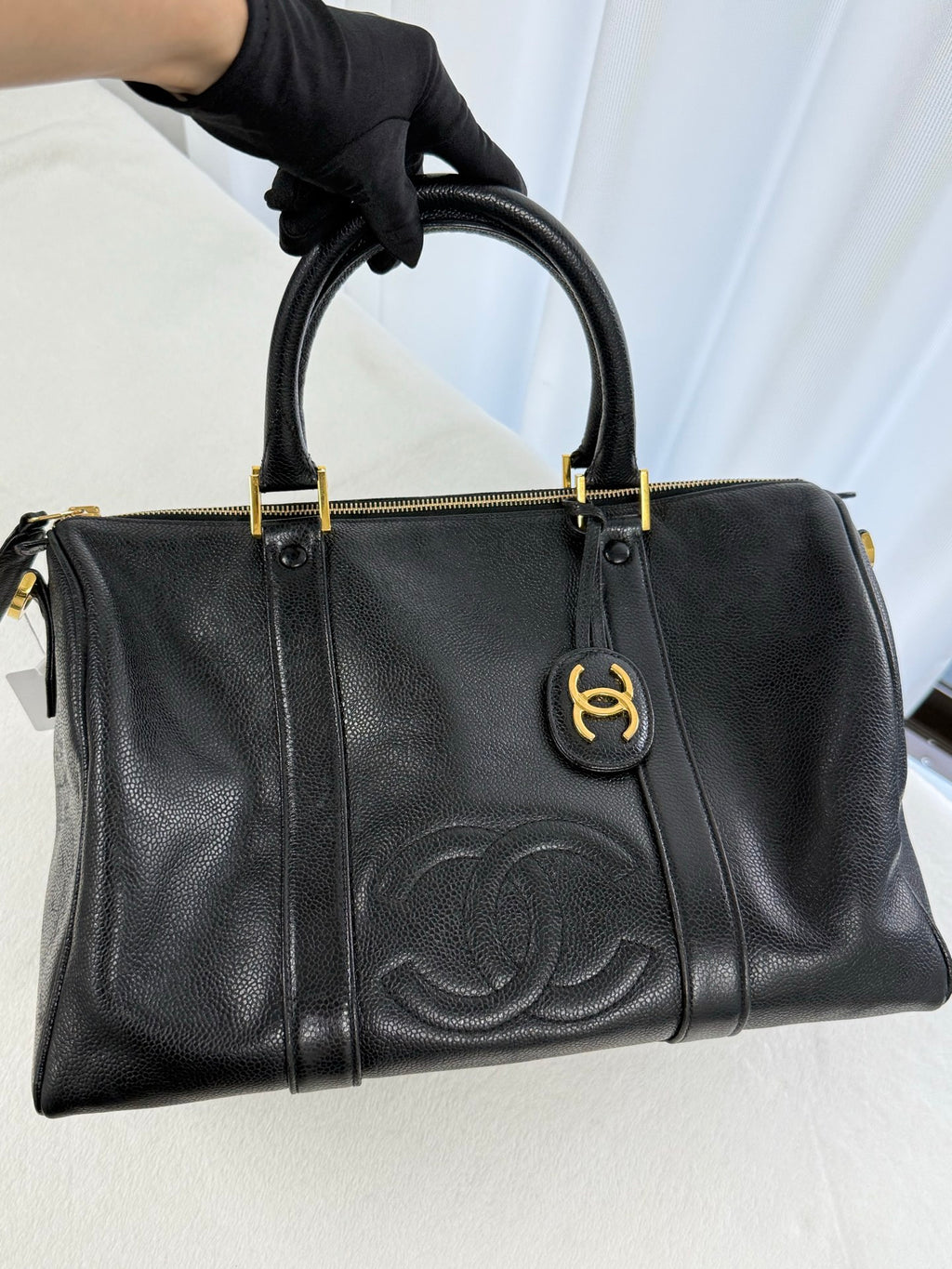 CHANEL Boston bag Clavier Pre-loved