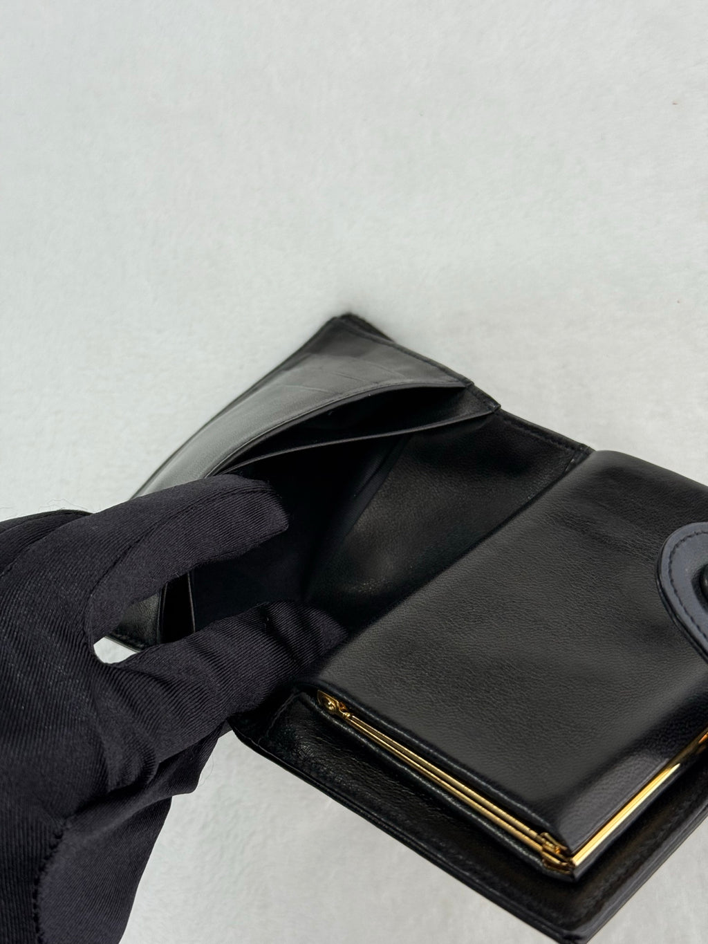 CHANEL Lamb skin Wallet
