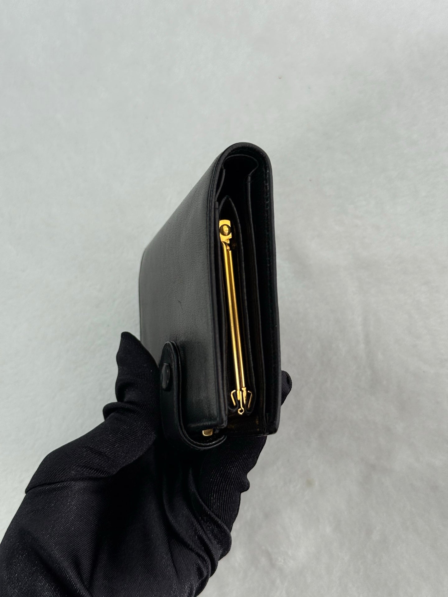 CHANEL Lamb skin Wallet