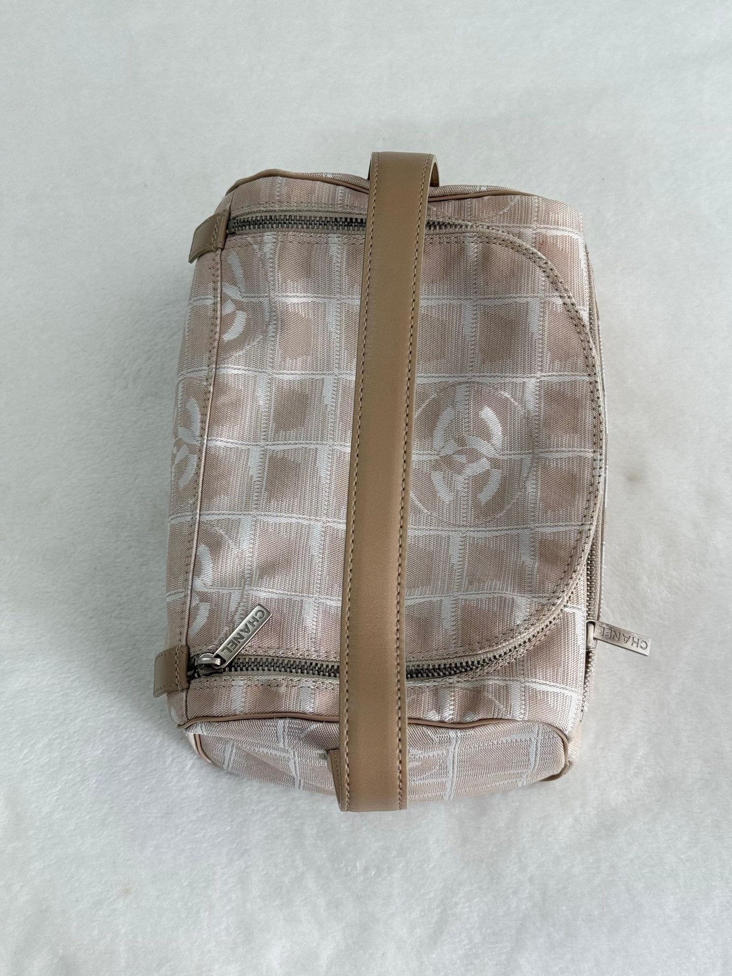 CHANEL Travel Line Sythetique Beige