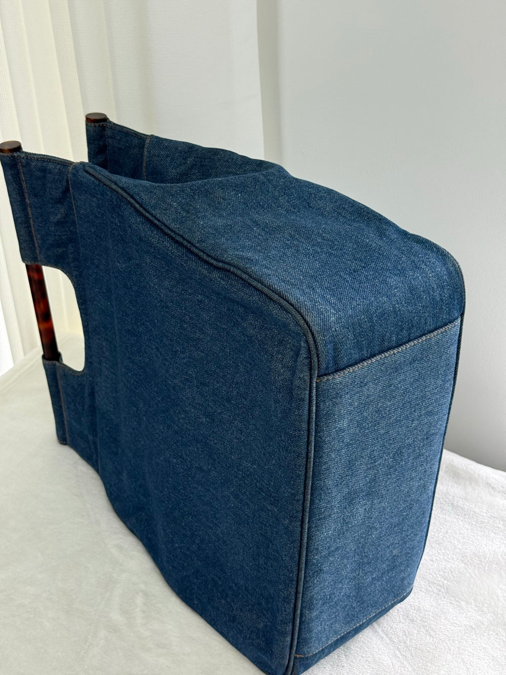 CHANEL Denim  Tortoiseshell Totebag