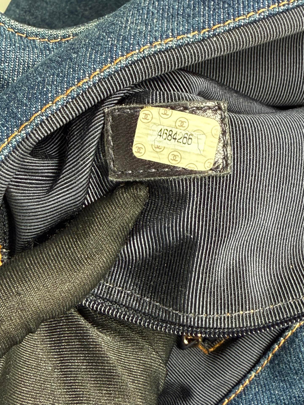 CHANEL Denim  Tortoiseshell Totebag