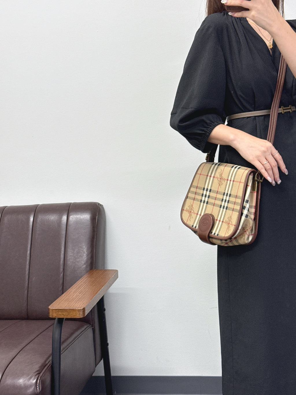 Burberry Check Crossbody bag