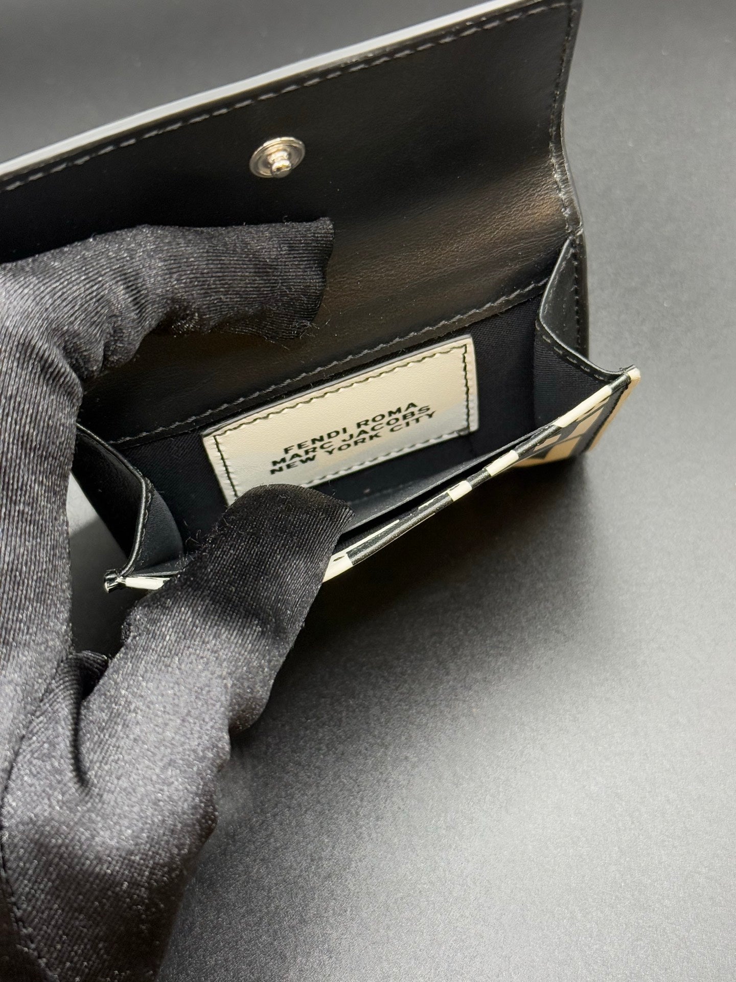FENDI Marc Jacobs Trifold Wallet