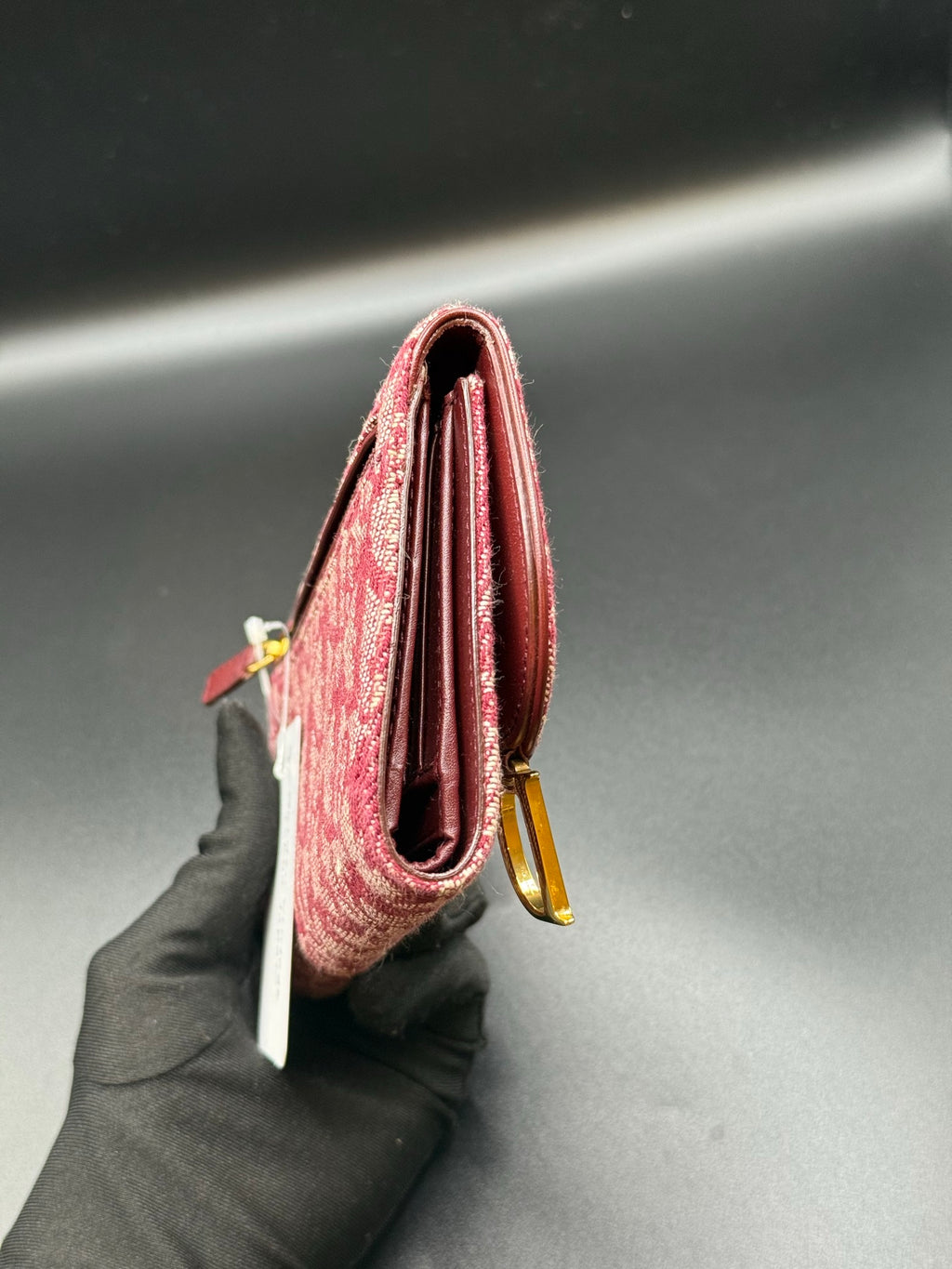 Dior Wallet Trotter Wallet Red