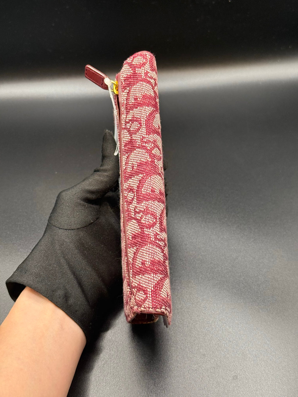Dior Wallet Trotter Wallet Red