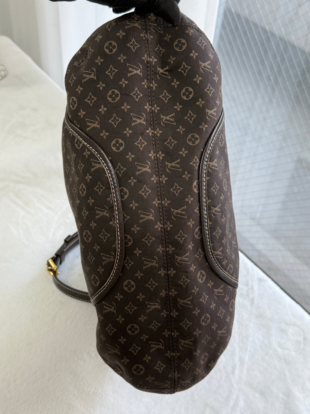 LOUIS VUITTON Fusain Monogram Idylle Elegie Totebag