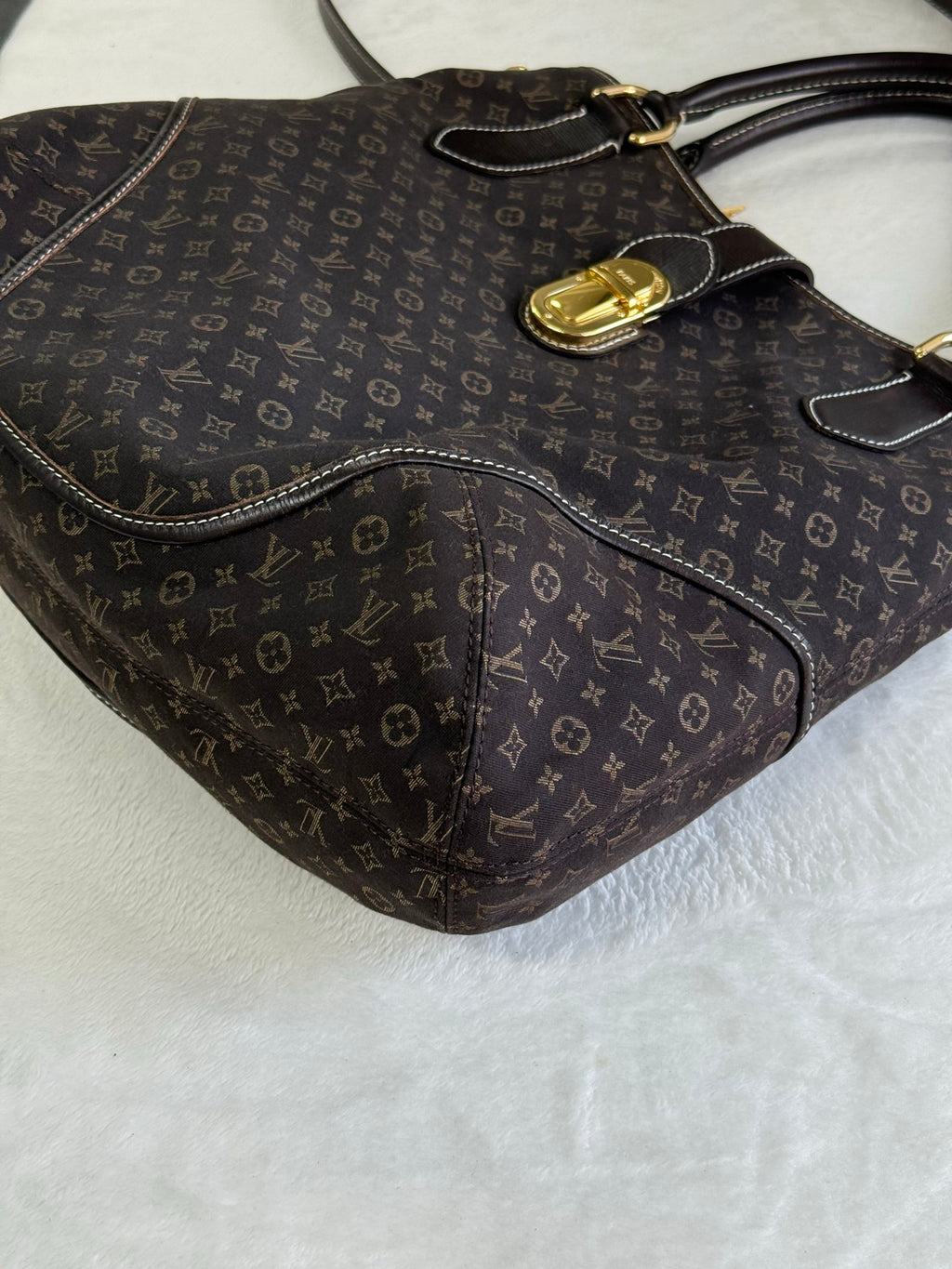 LOUIS VUITTON Fusain Monogram Idylle Elegie Totebag