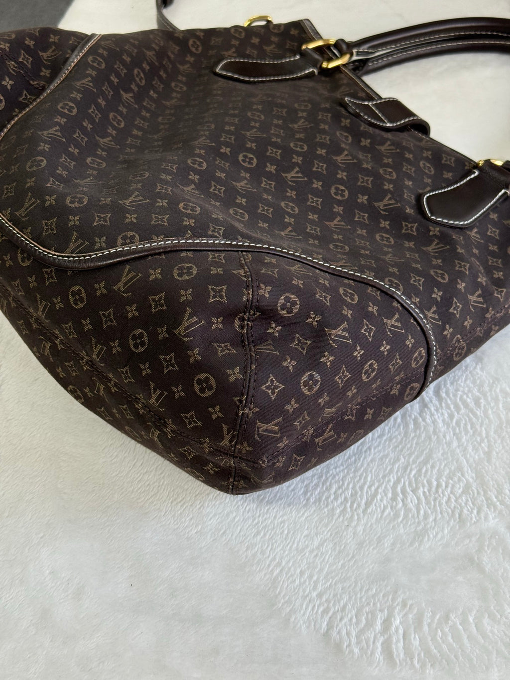 LOUIS VUITTON Fusain Monogram Idylle Elegie Totebag