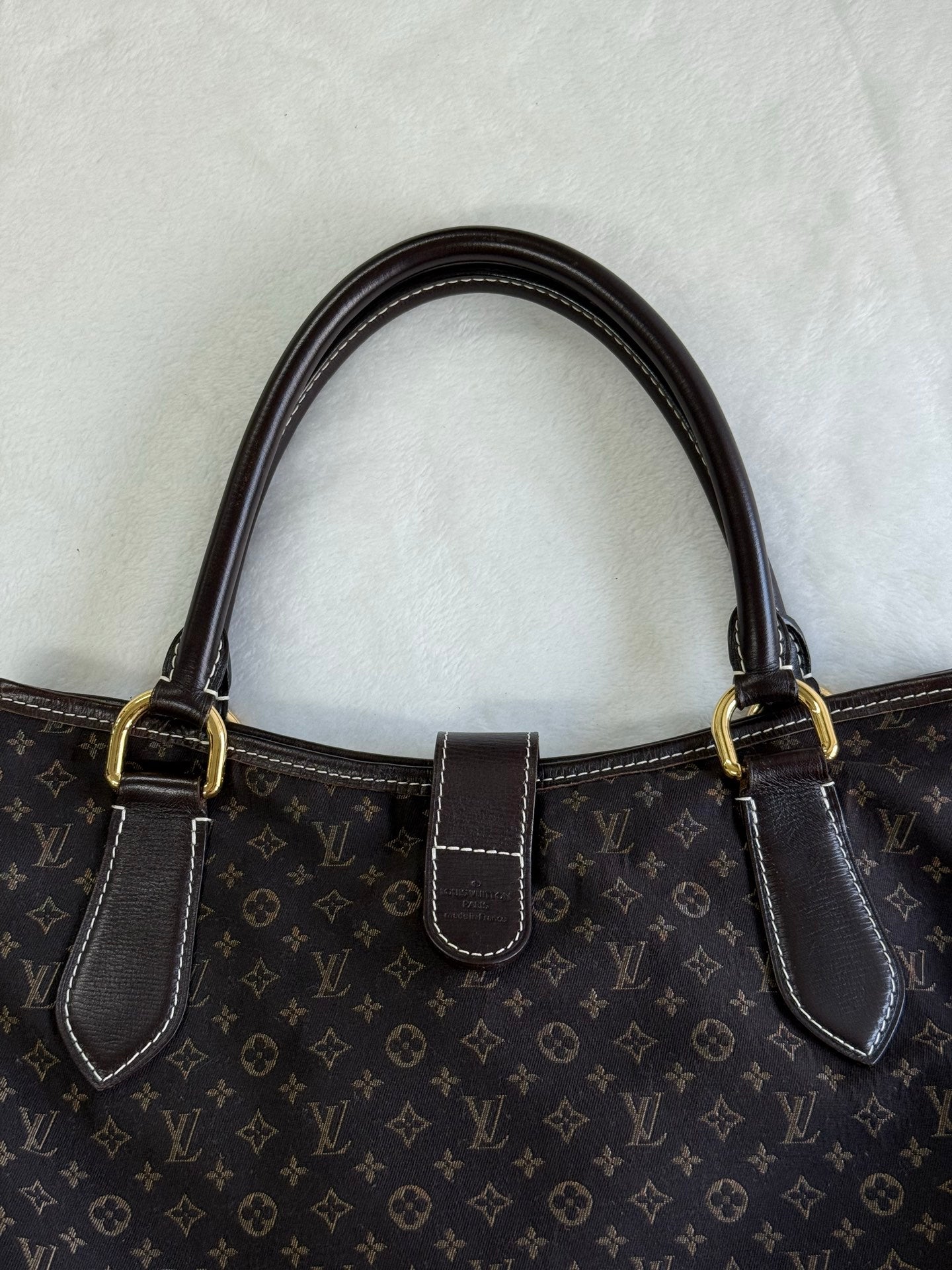 LOUIS VUITTON Fusain Monogram Idylle Elegie Totebag
