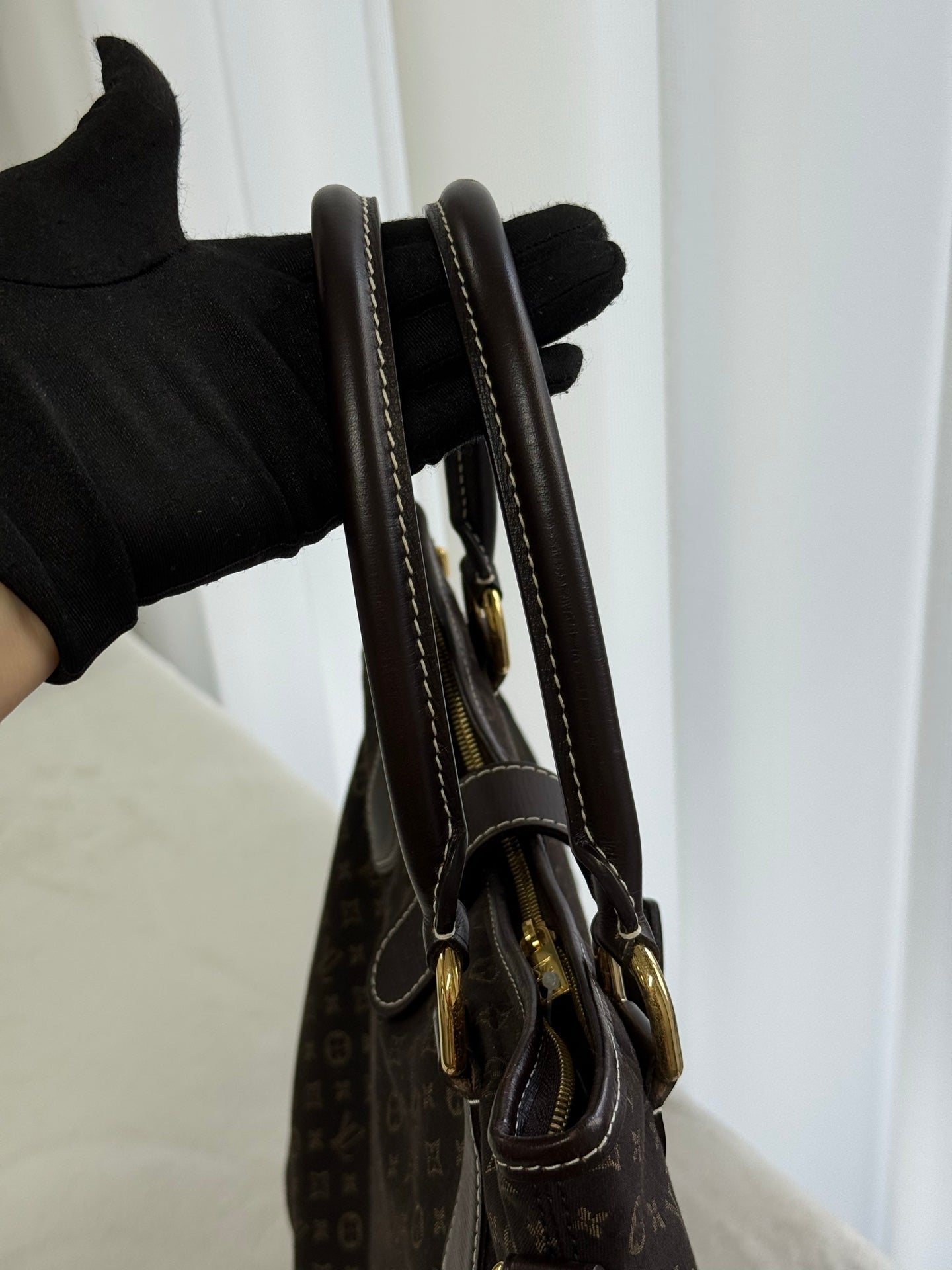 LOUIS VUITTON Fusain Monogram Idylle Elegie Totebag