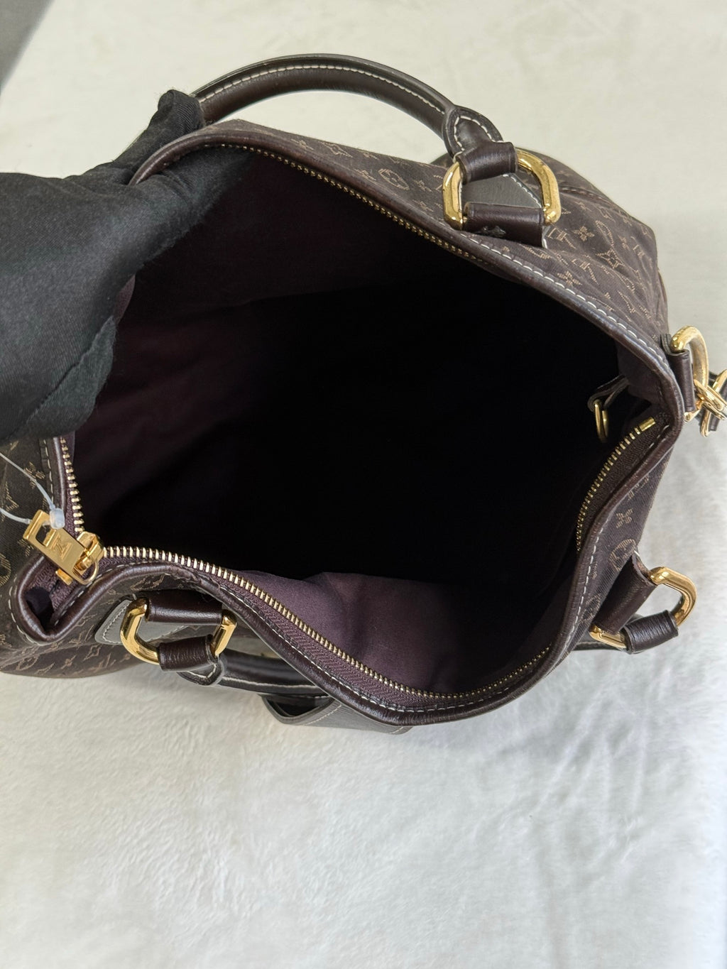 LOUIS VUITTON Fusain Monogram Idylle Elegie Totebag