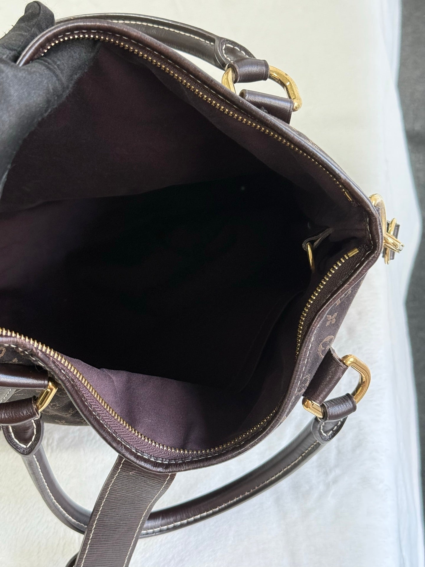 LOUIS VUITTON Fusain Monogram Idylle Elegie Totebag