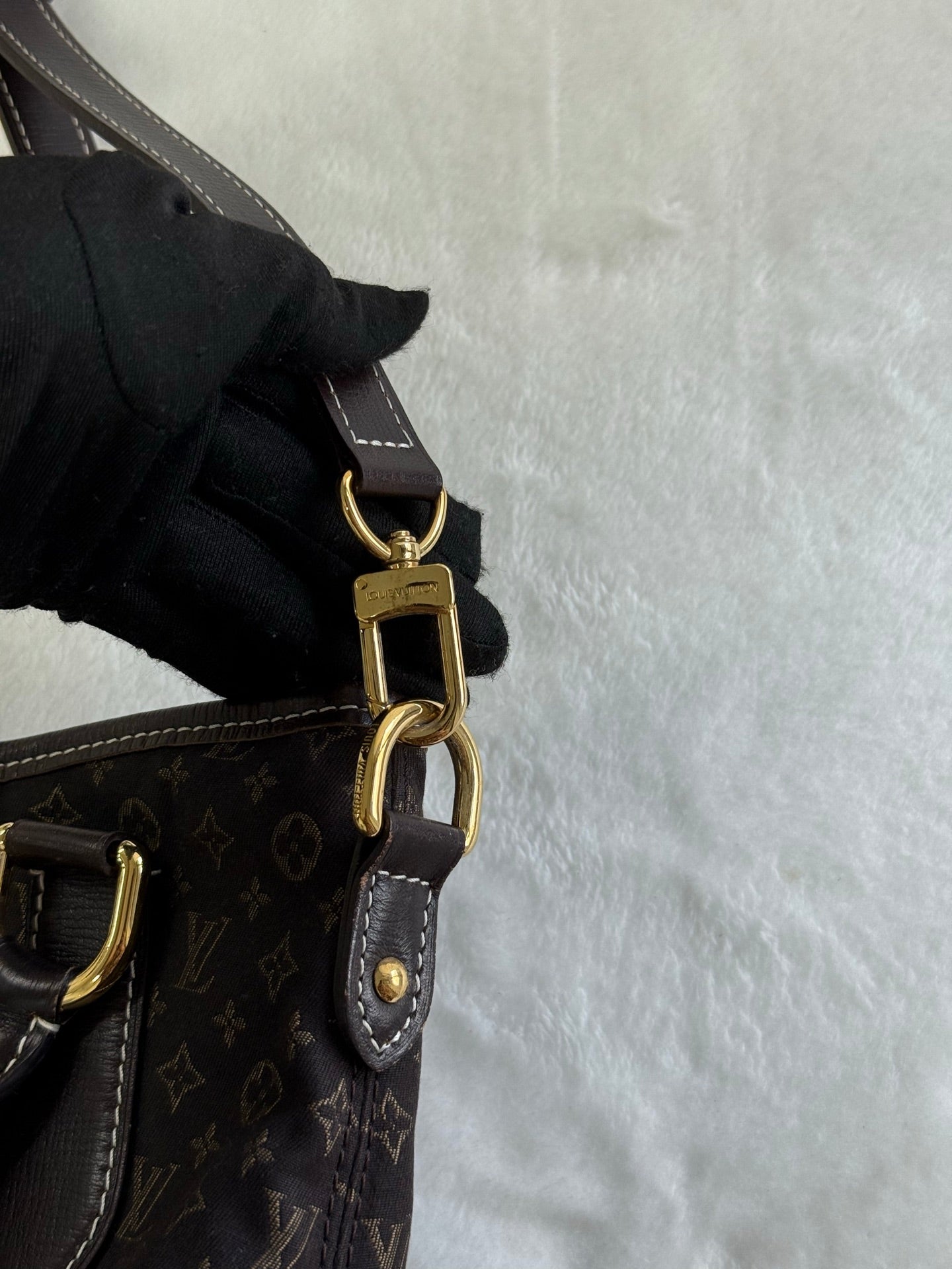 LOUIS VUITTON Fusain Monogram Idylle Elegie Totebag