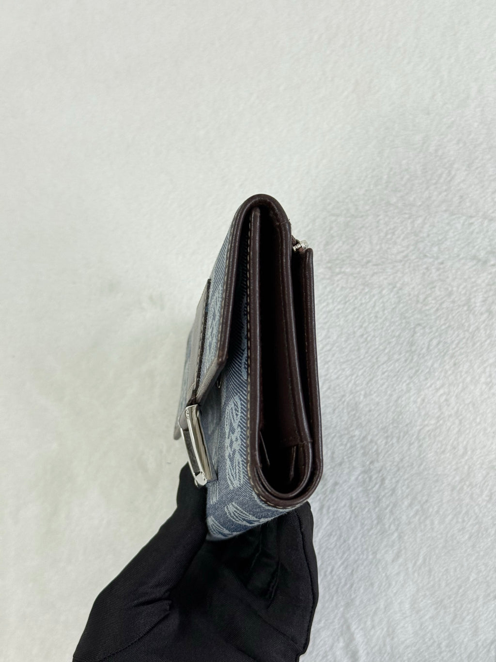 LOEWE Anagram Denim Bifold Wallet