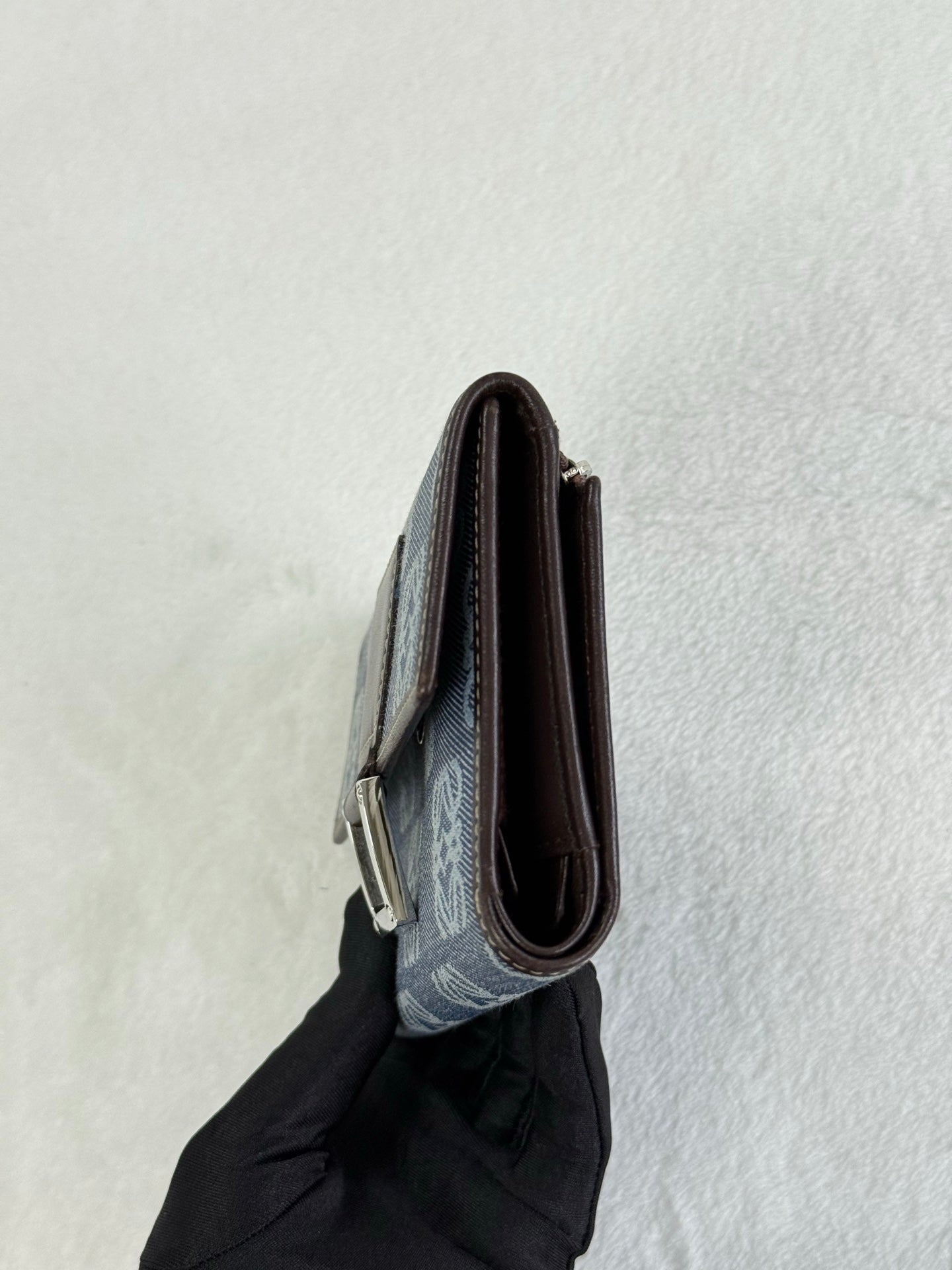 LOEWE Anagram Denim Bifold Wallet