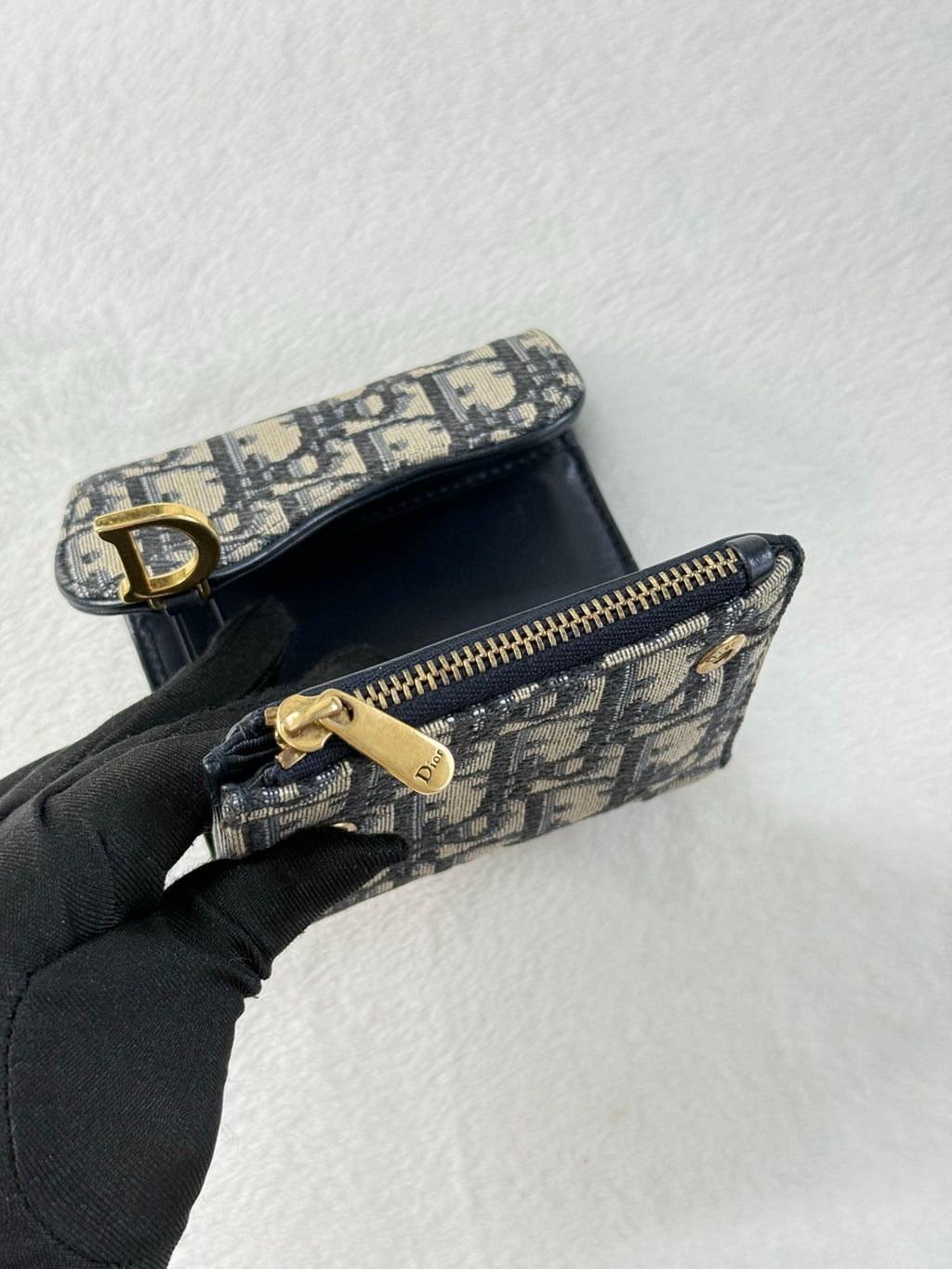 Dior Oblique Trotter Wallet
