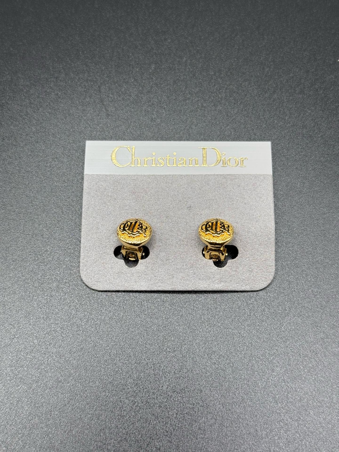 Dior Vintage Clip on Earrings