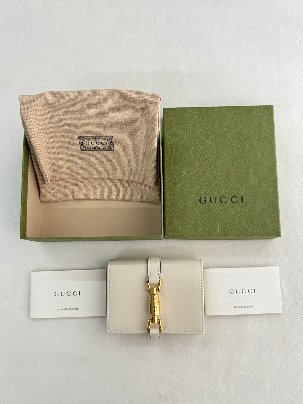 GUCCI Jackie 1961 Enamel Wallet