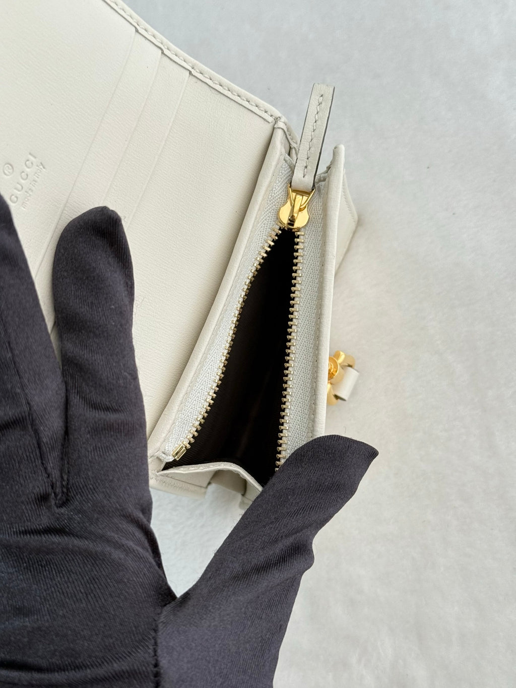 GUCCI Jackie 1961 Enamel Wallet