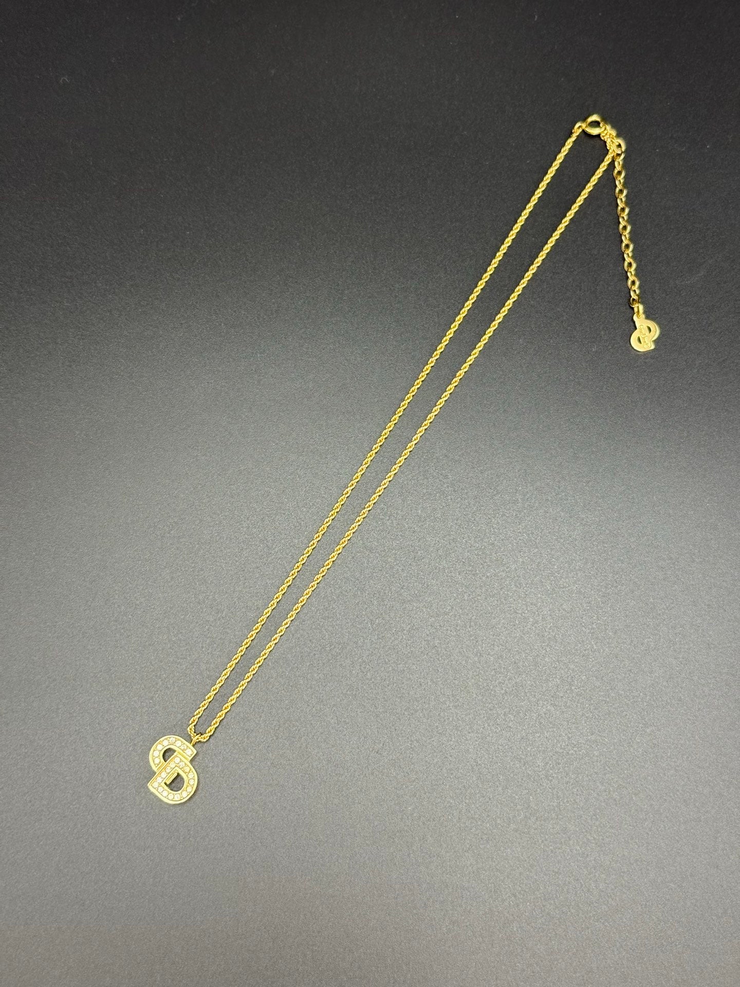 Dior Vintage Necklace & Clip on Earrings Set