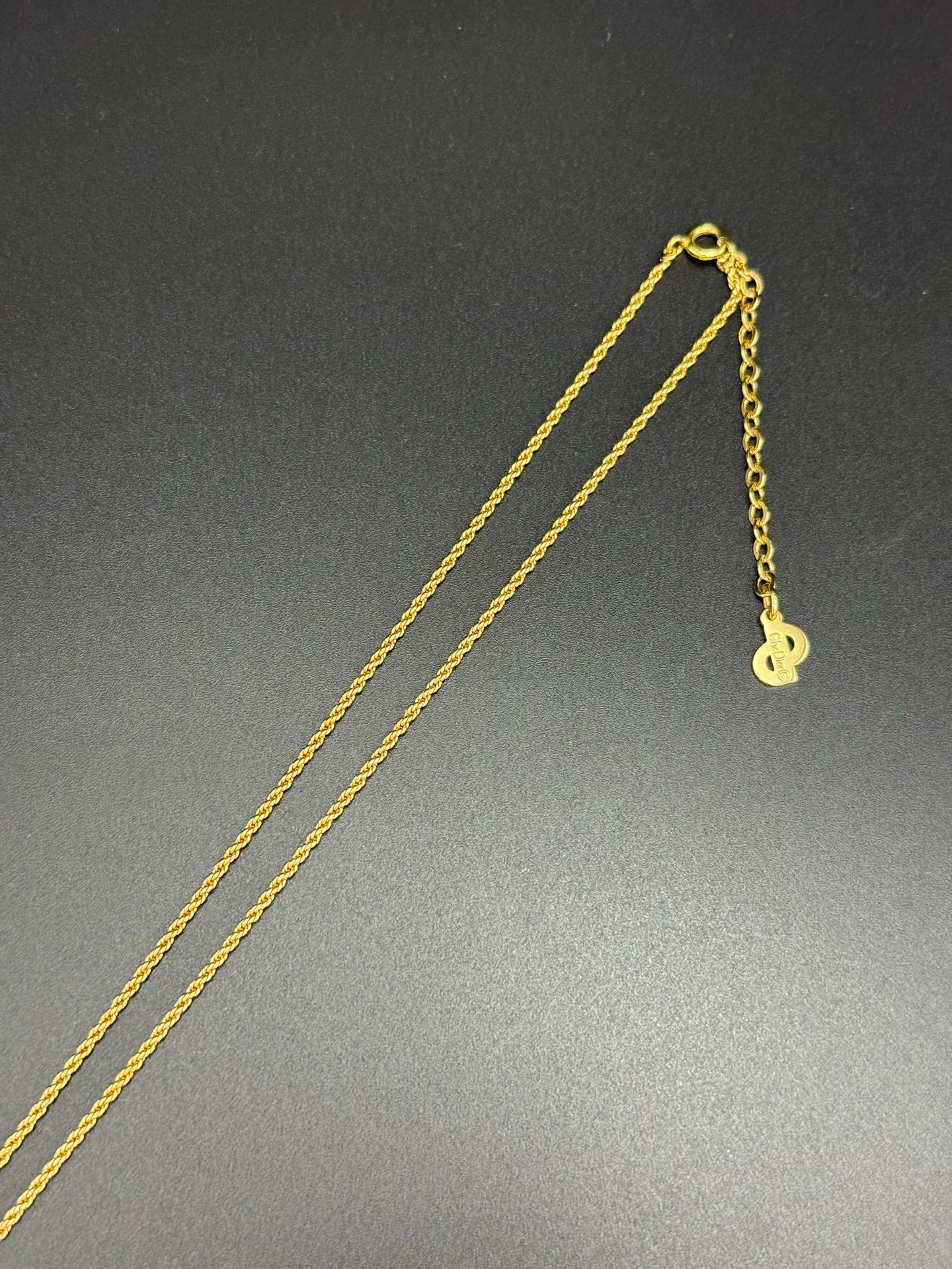 Dior Vintage Necklace & Clip on Earrings Set