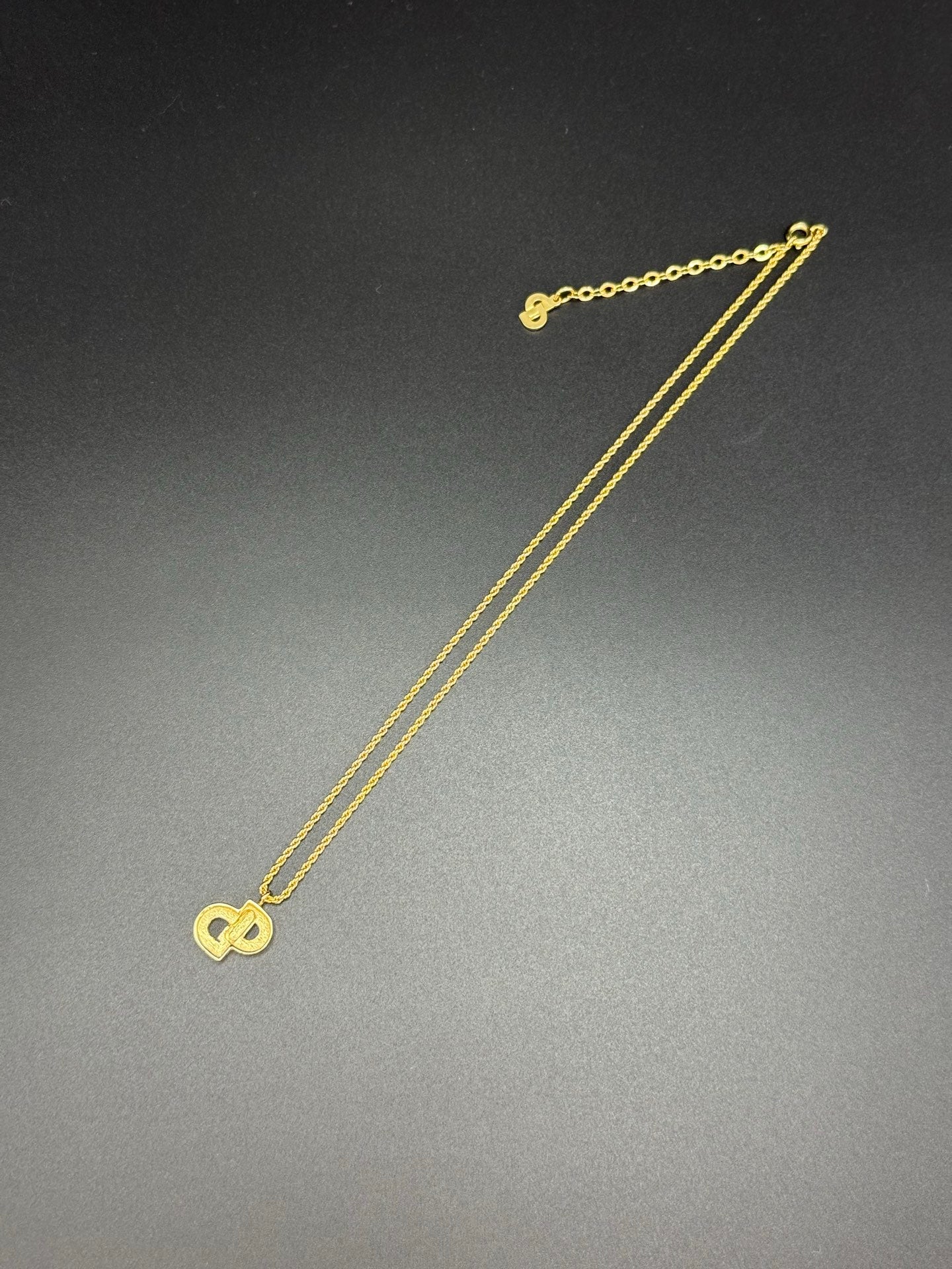 Dior Vintage Necklace & Clip on Earrings Set