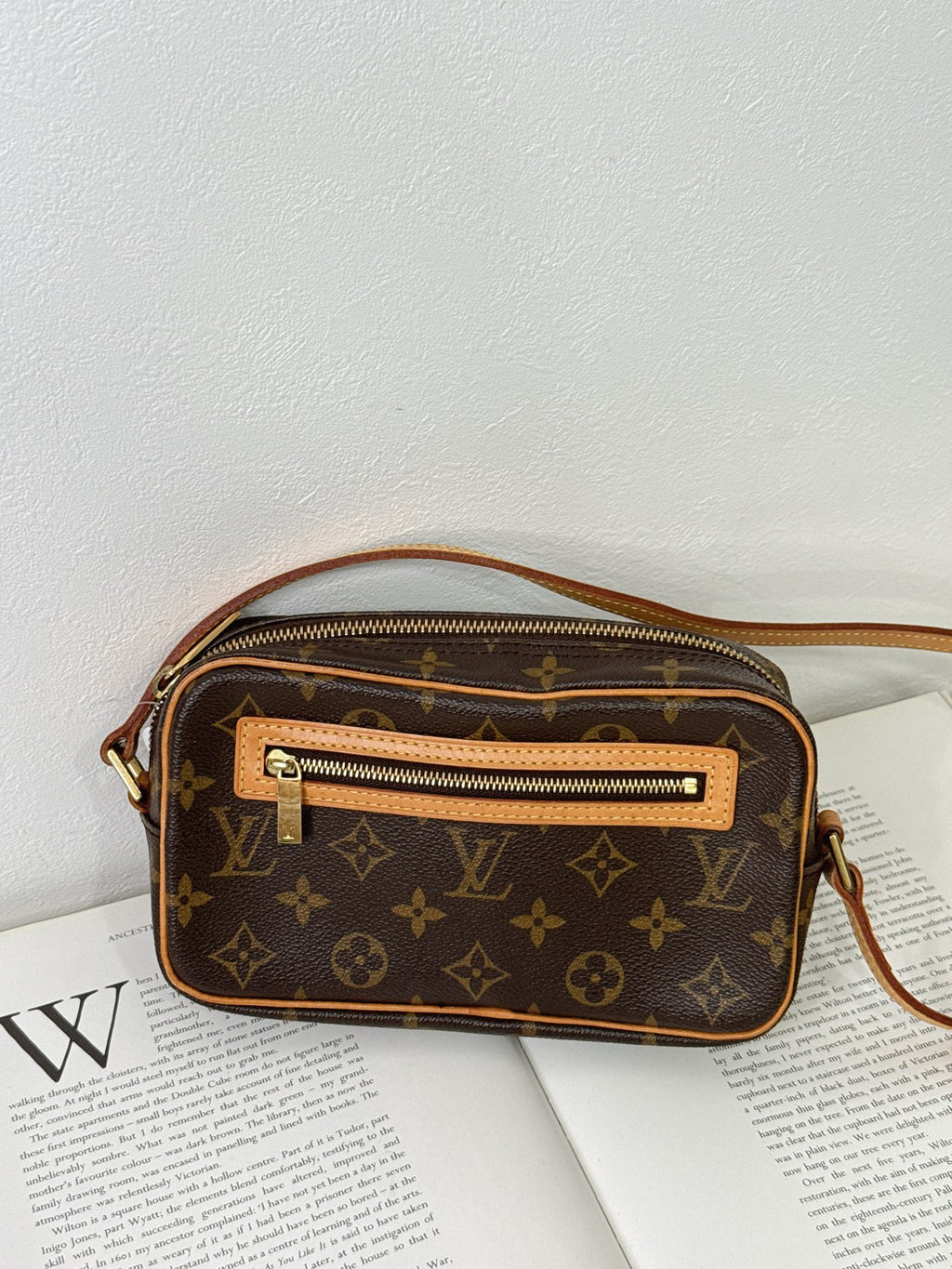 LOUIS VUITTON Monogram Cite PM Shoulder Bag
