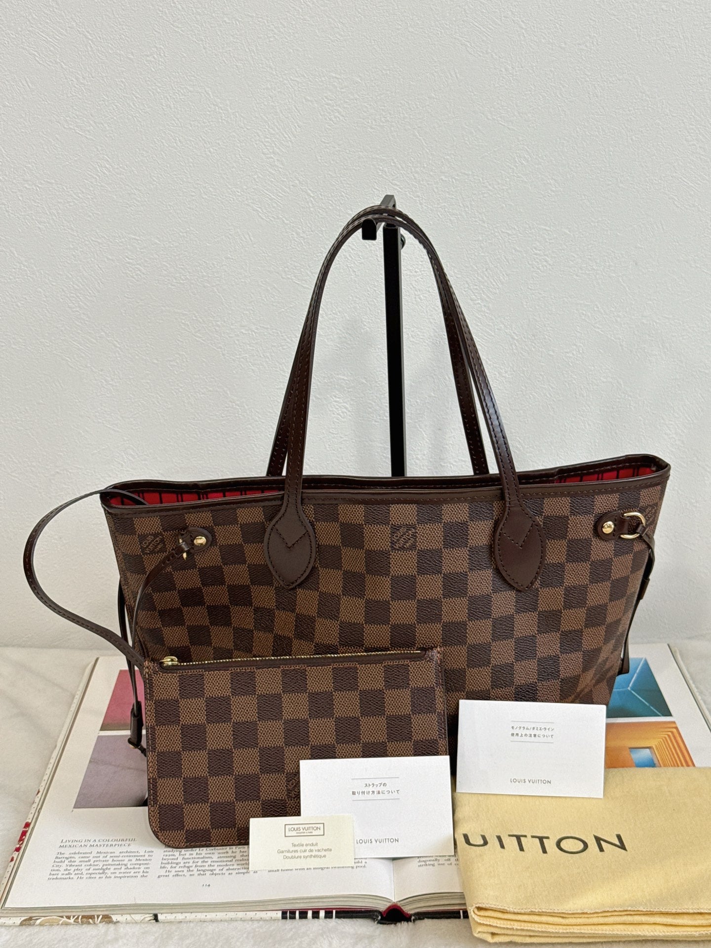 LOUIS VUITTON Damier Neverfull PM