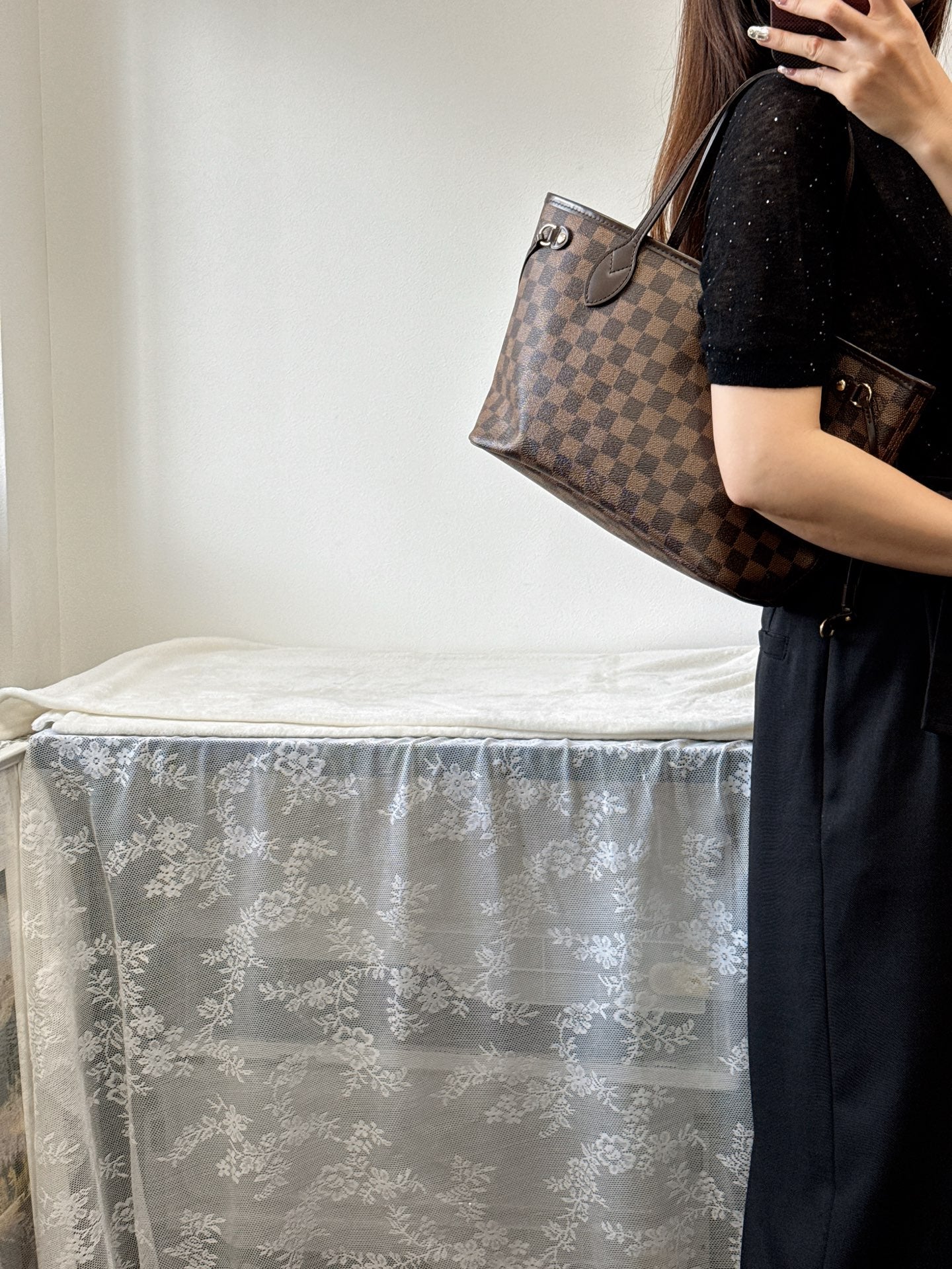 LOUIS VUITTON Damier Neverfull PM