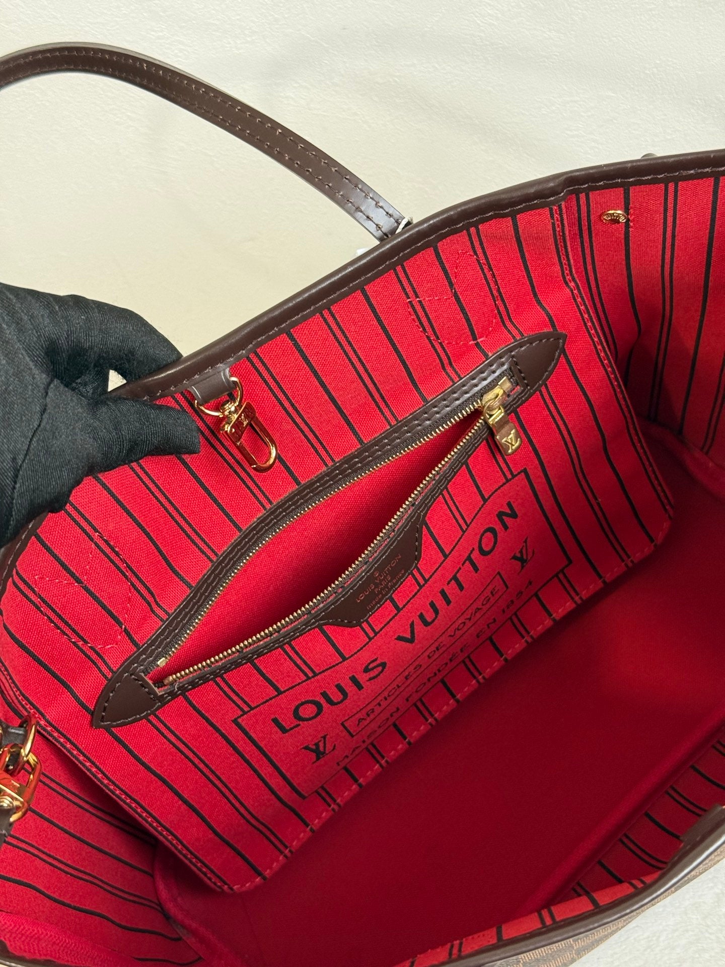LOUIS VUITTON Damier Neverfull PM