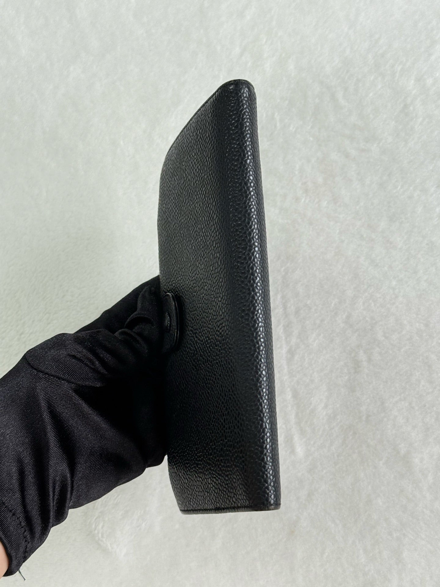 CHANEL Cavier Trifold Wallet