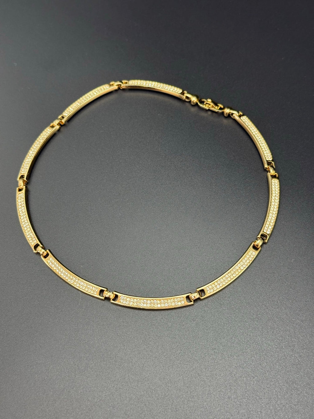 Dior Vintage Necklace Rhinestone