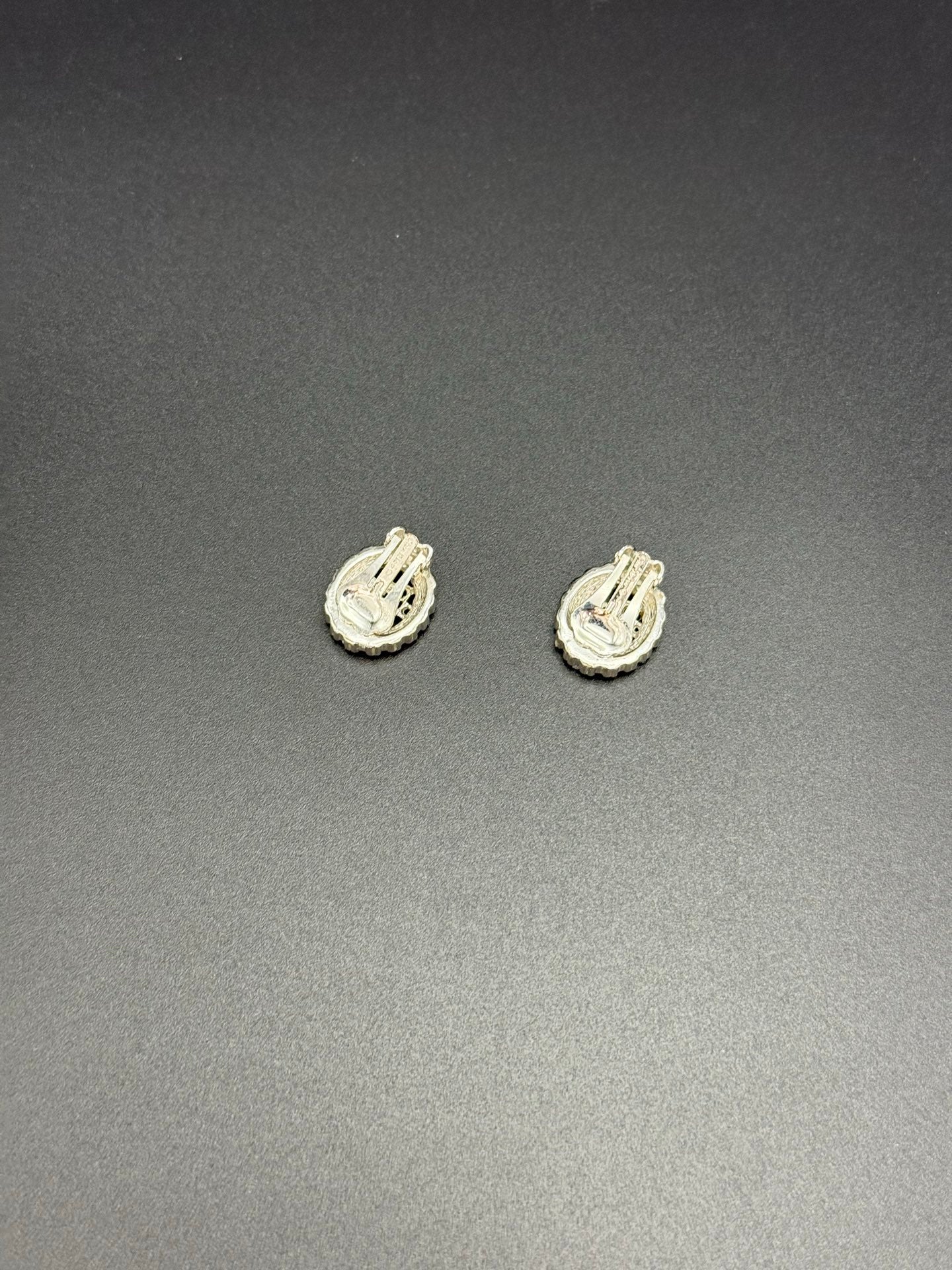 Dior Vintage Rhinestone Clip on Earrings Pre-loved