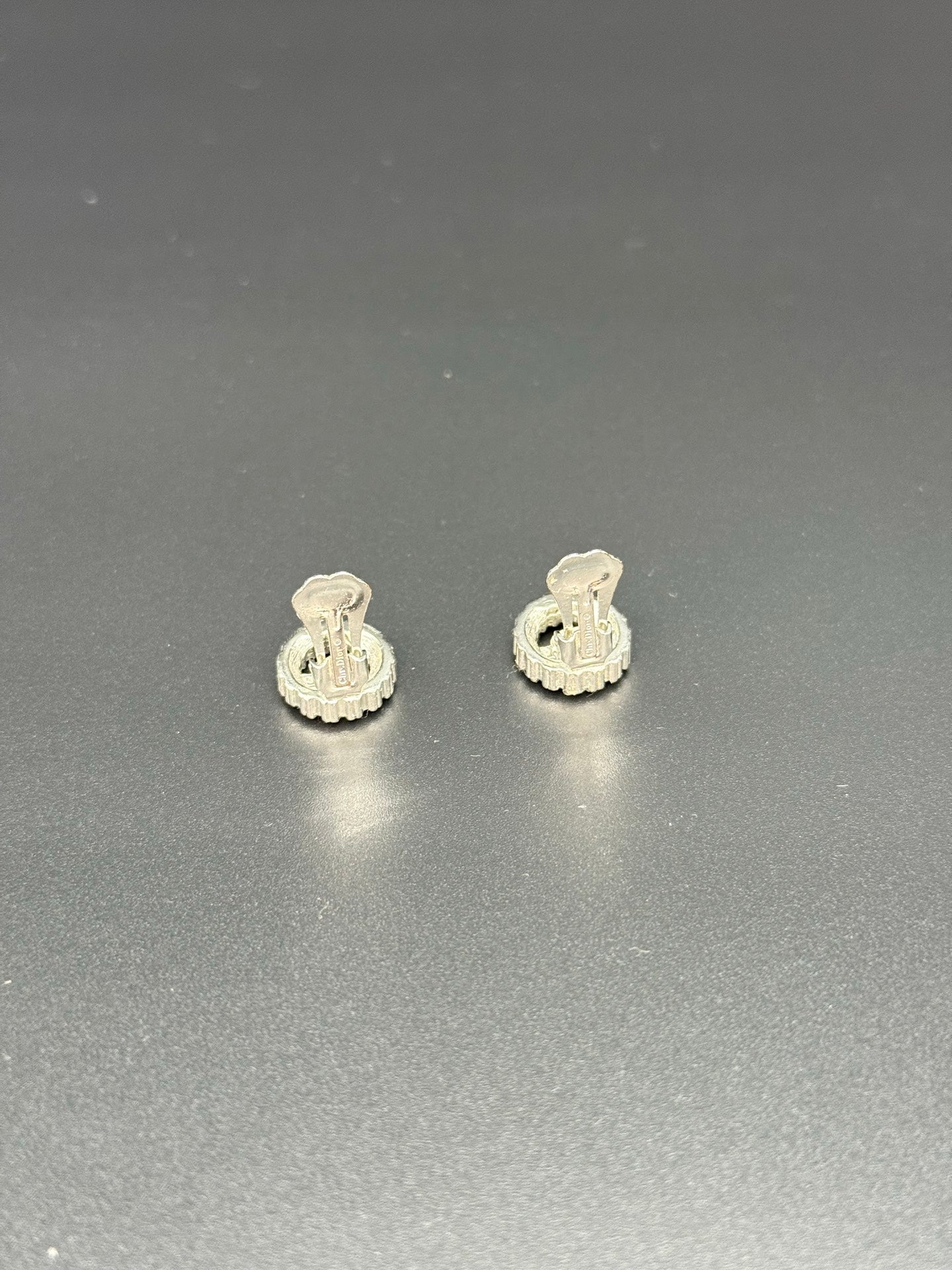 Dior Vintage Rhinestone Clip on Earrings Pre-loved