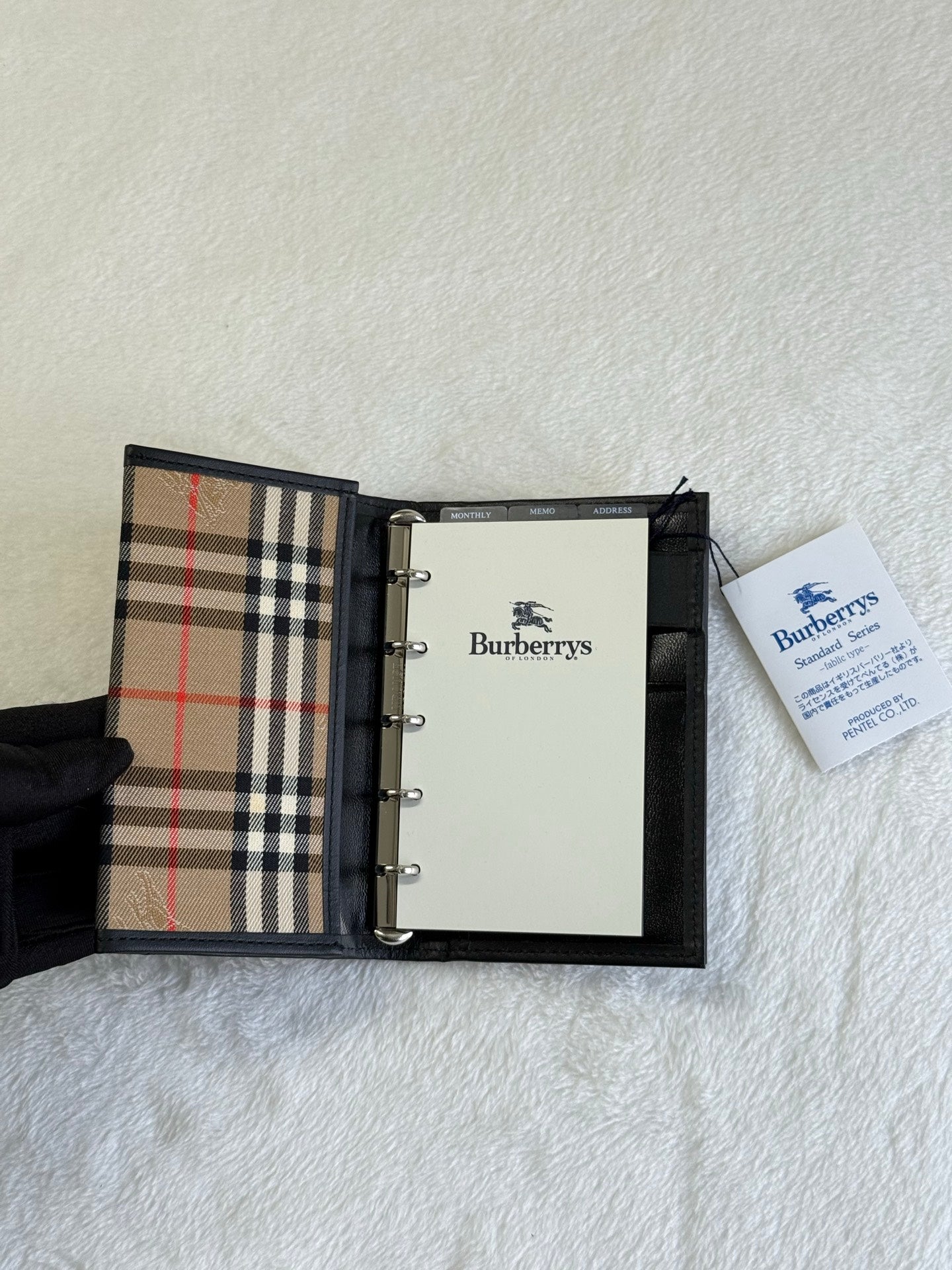 BURBERRY  Planner Notebook