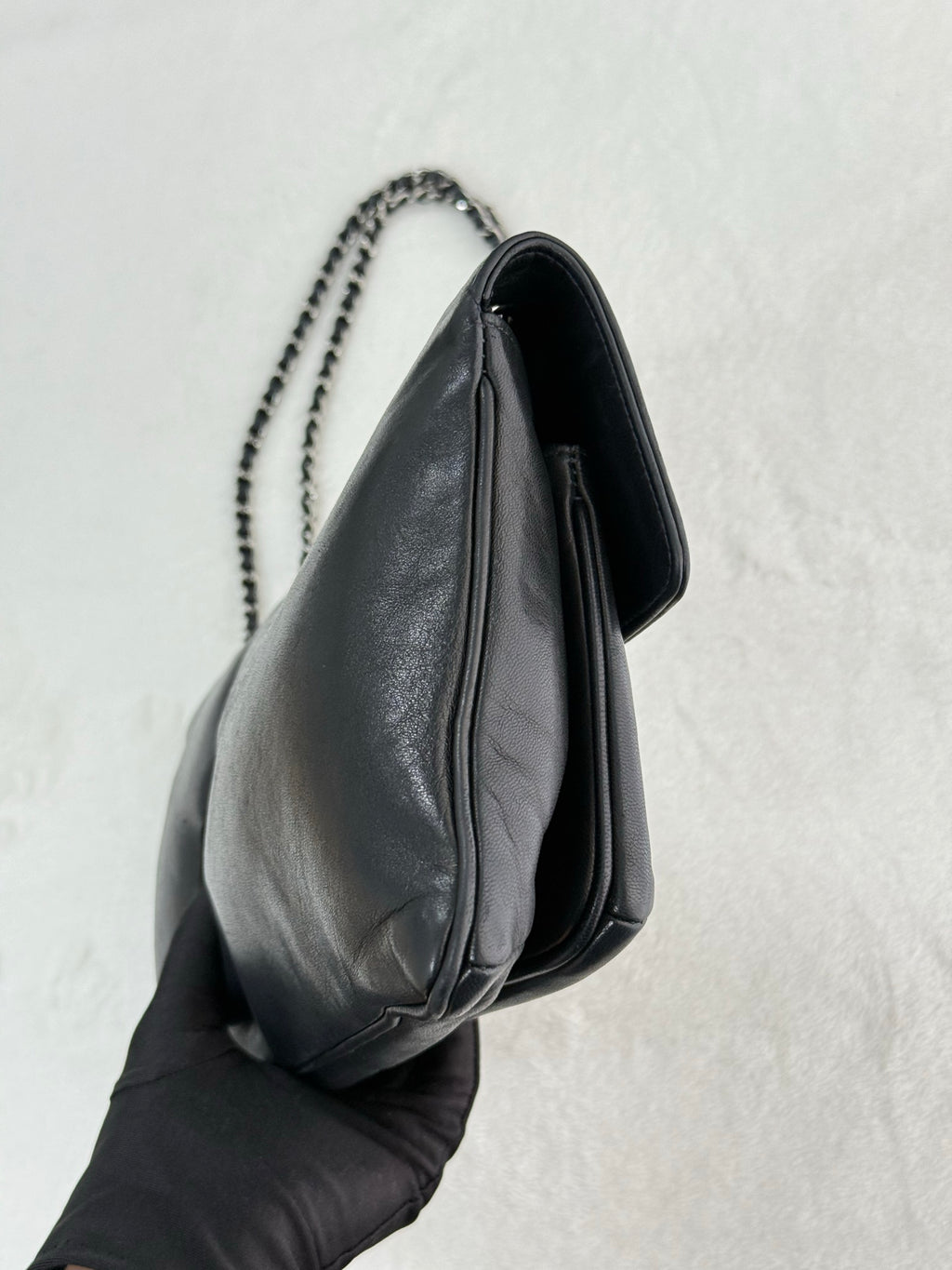 CHANEL Lamb Skin 2.55 Shoulder Bag Chain