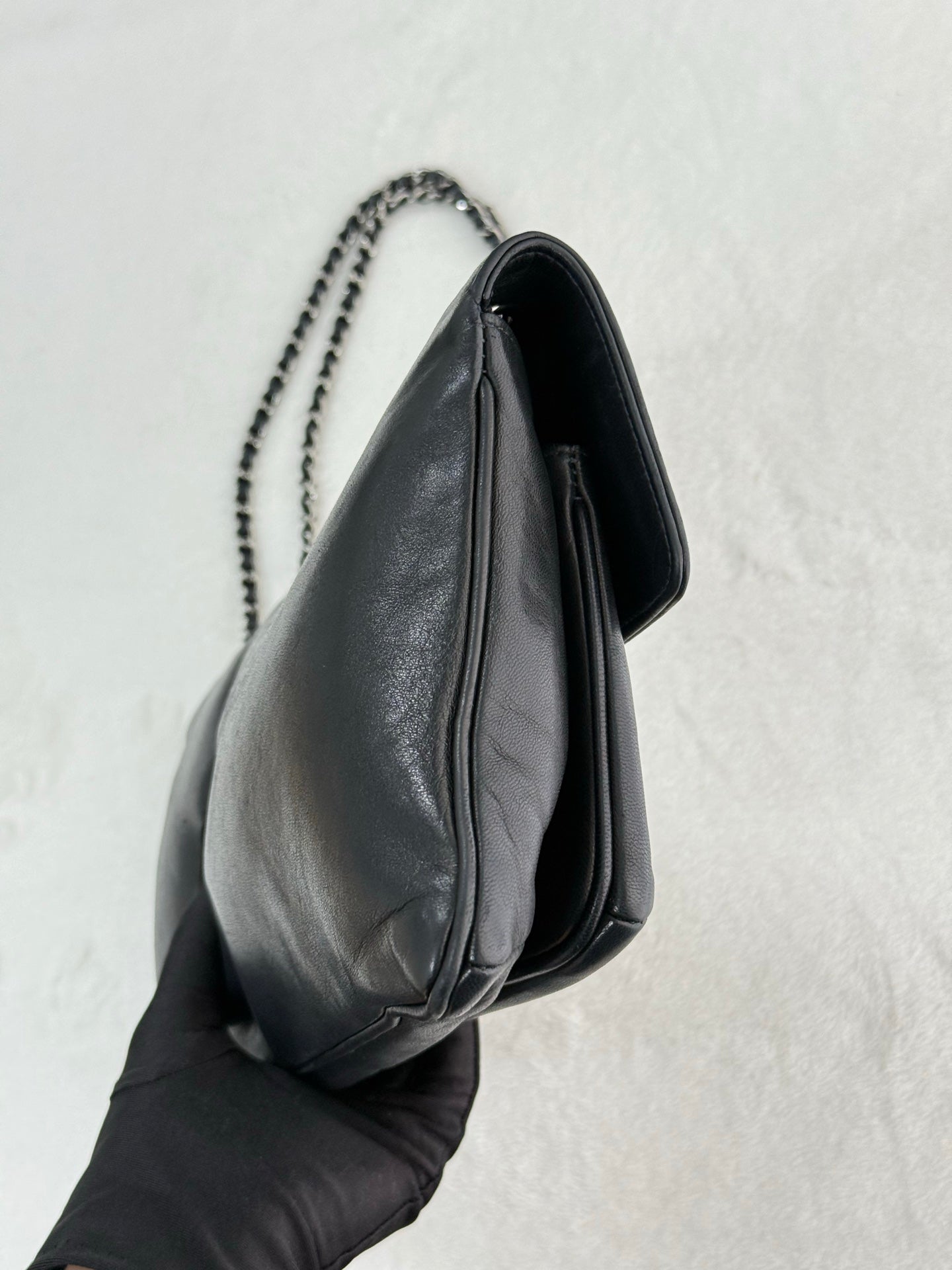 CHANEL Lamb Skin 2.55 Shoulder Bag Chain