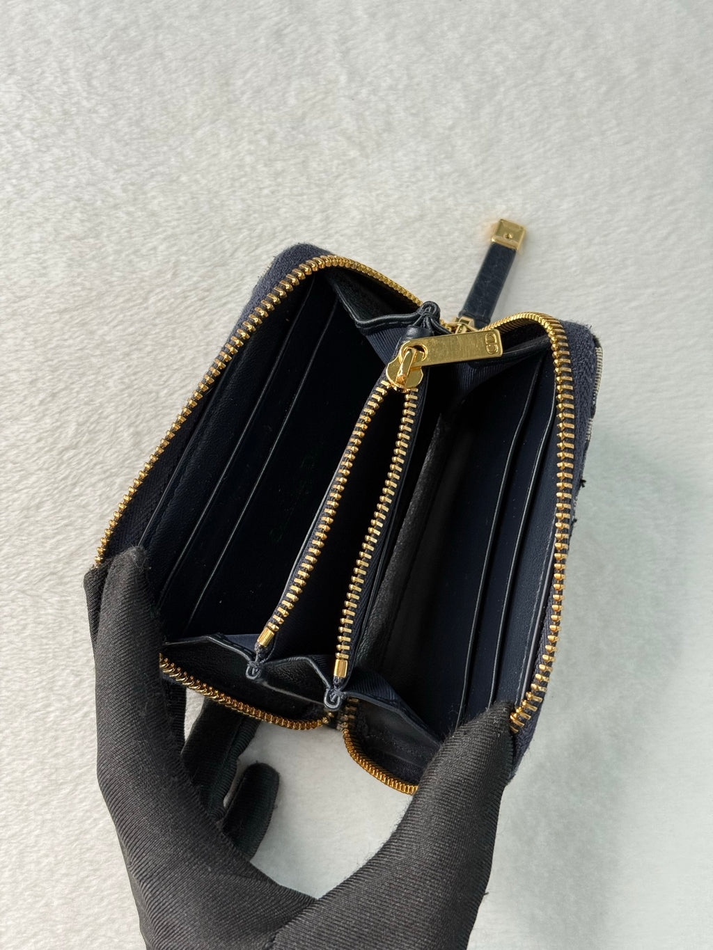CHRISTIAN DIOR D Oblique Card Case