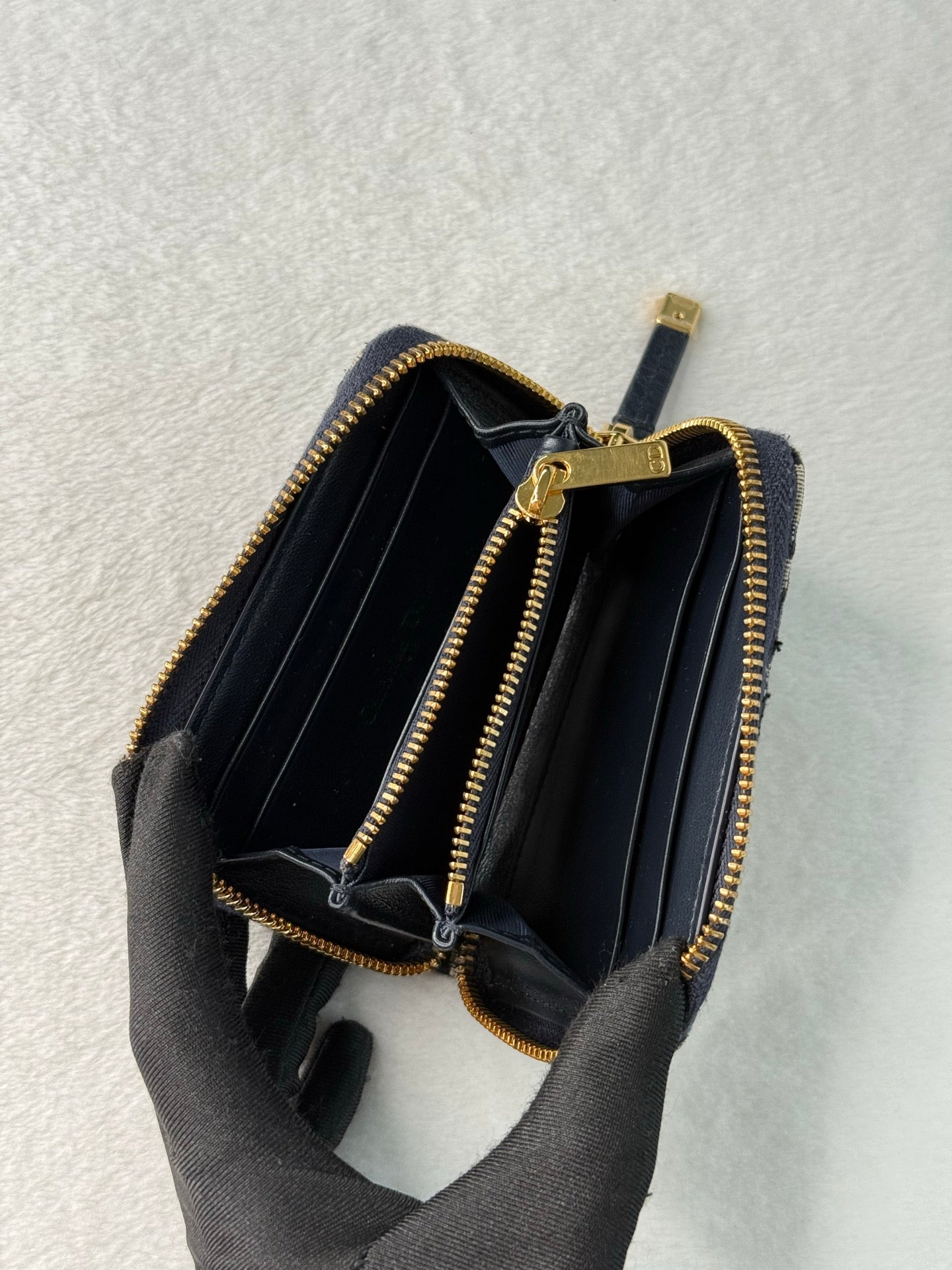 CHRISTIAN DIOR D Oblique Card Case