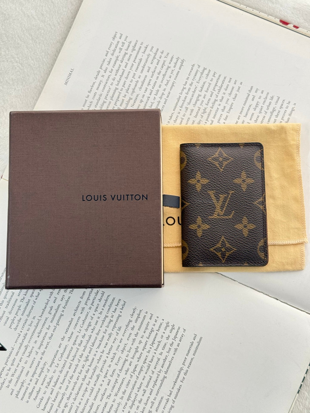 LOUIS VUITTON Monogram Card Case