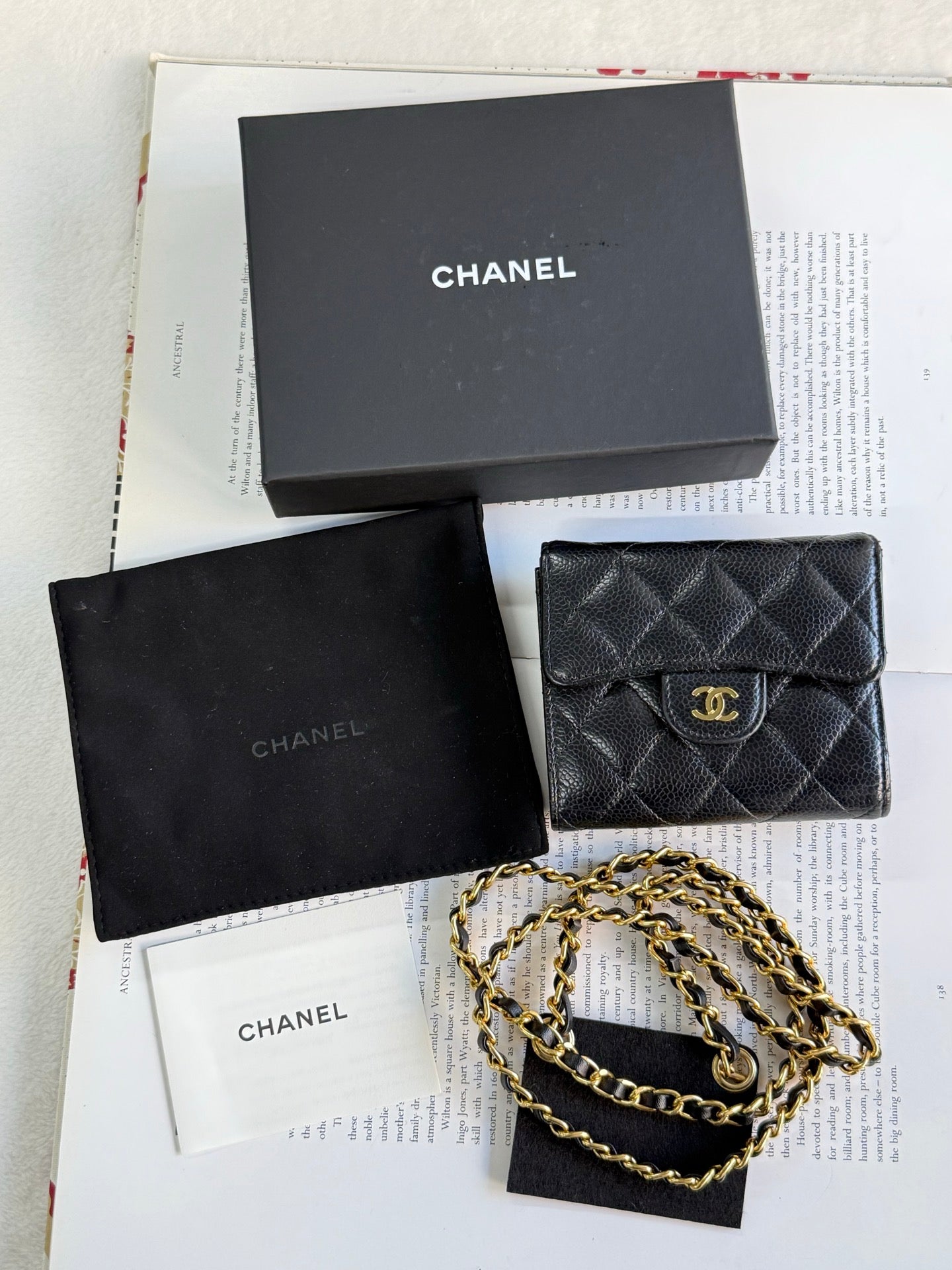 CHANEL Trifold Wallet