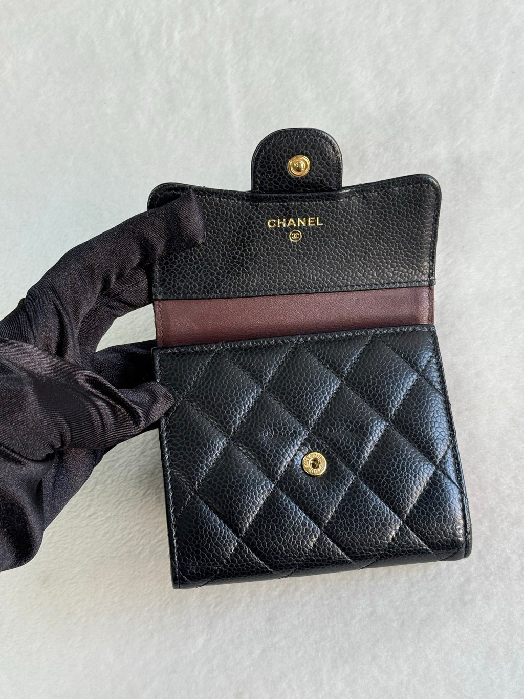 CHANEL Trifold Wallet