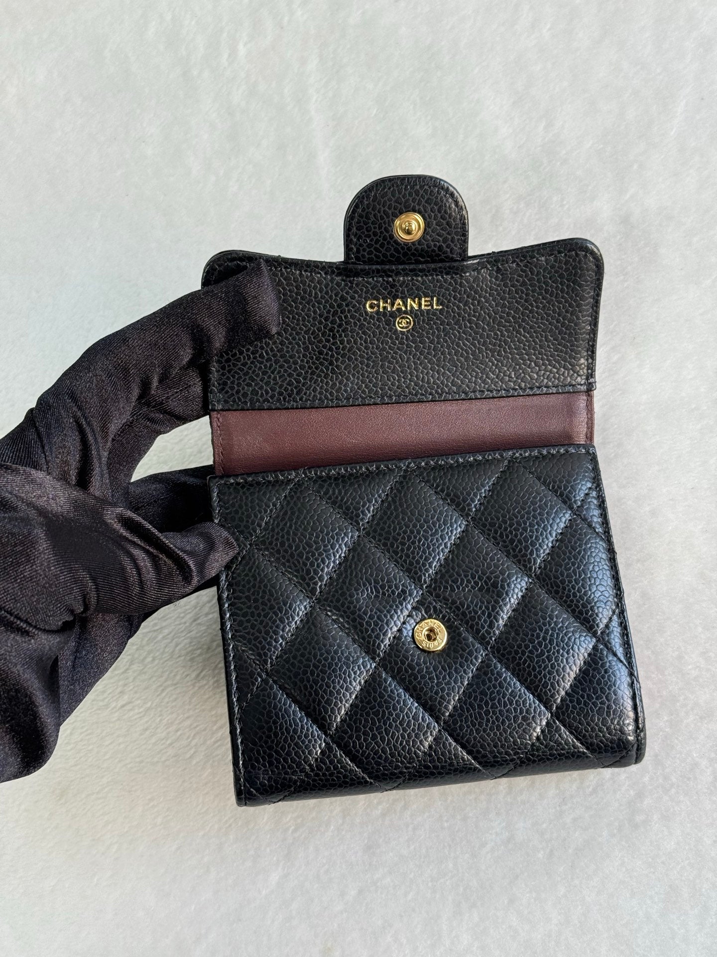 CHANEL Trifold Wallet