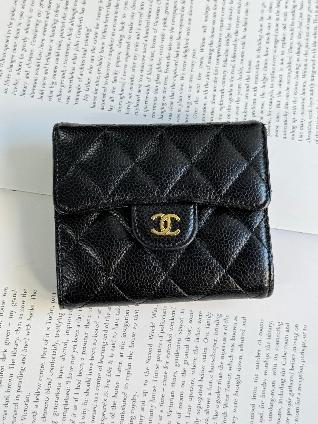 CHANEL Trifold Wallet