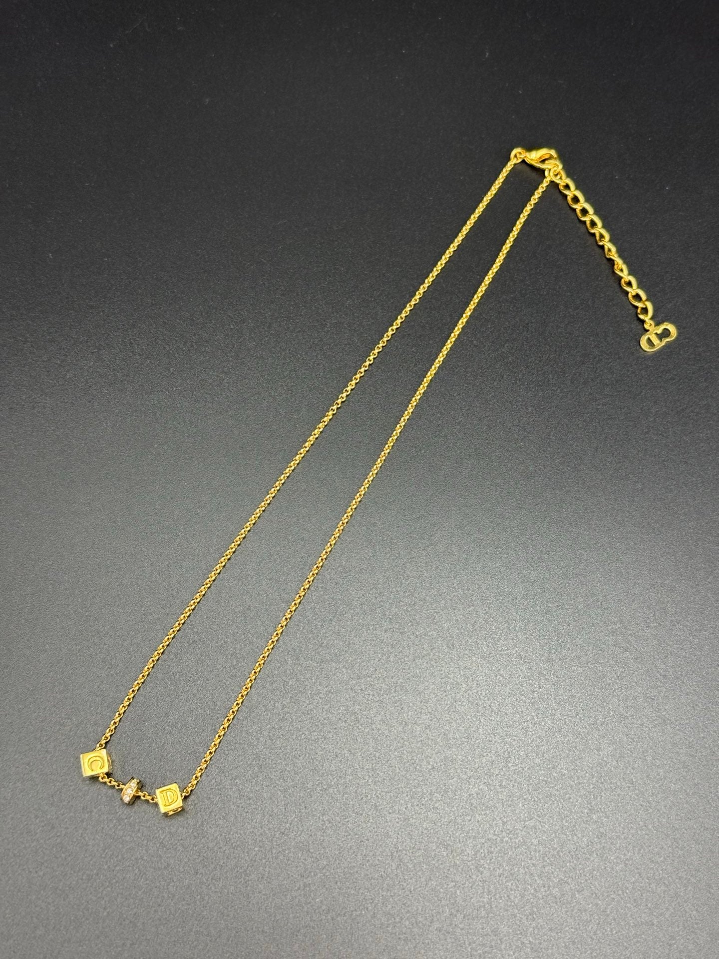 Dior Vintage RhinestonNecklace